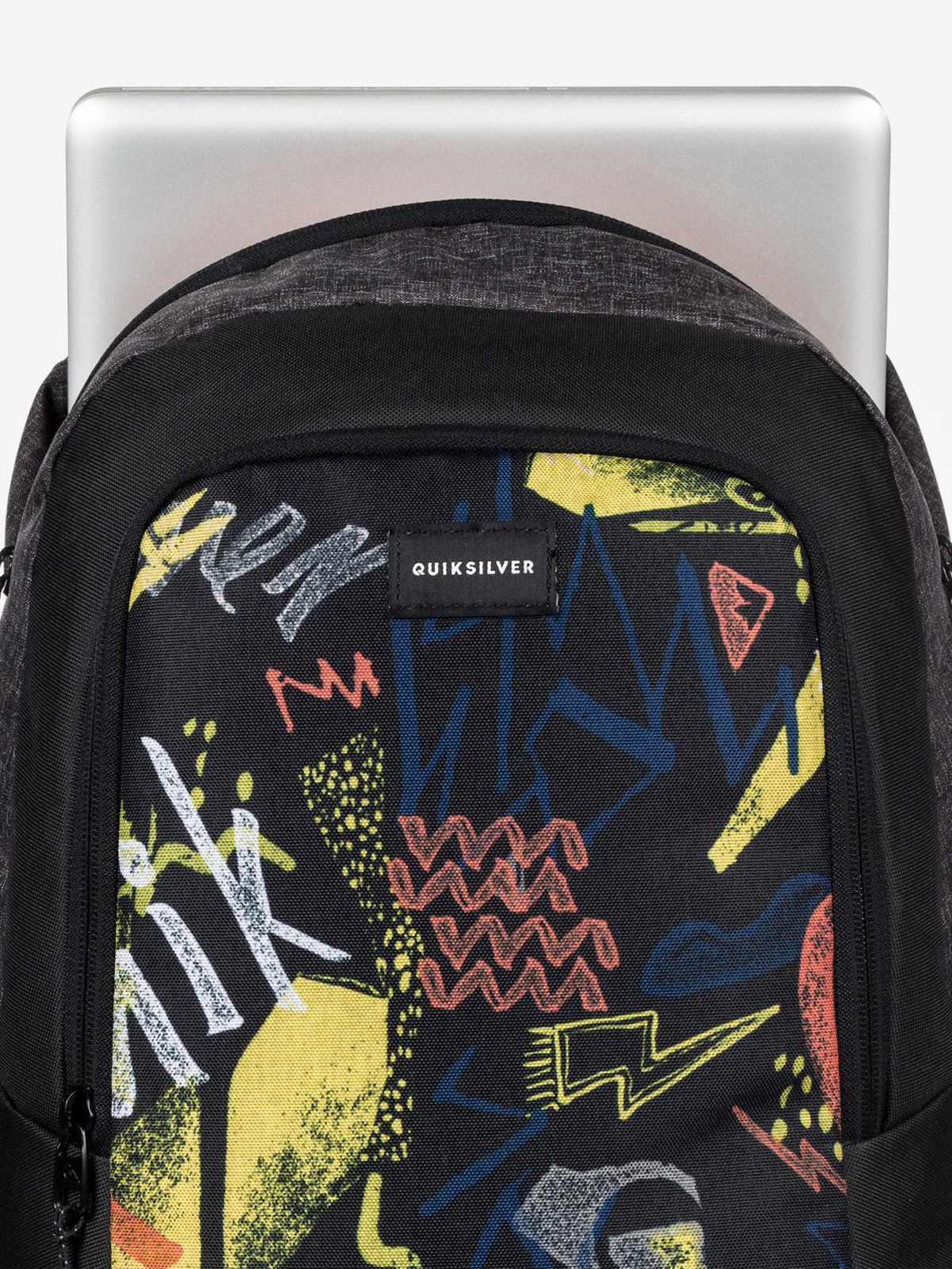 Quiksilver Backpack Schoolie (black thunder bolts)