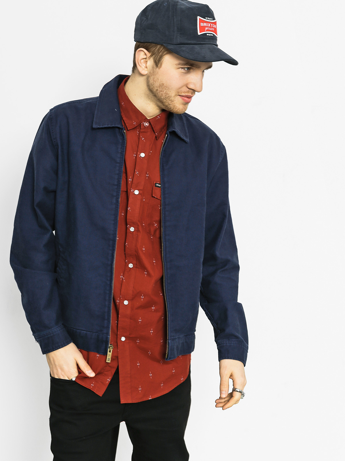 Brixton Jacket Perry (navy)
