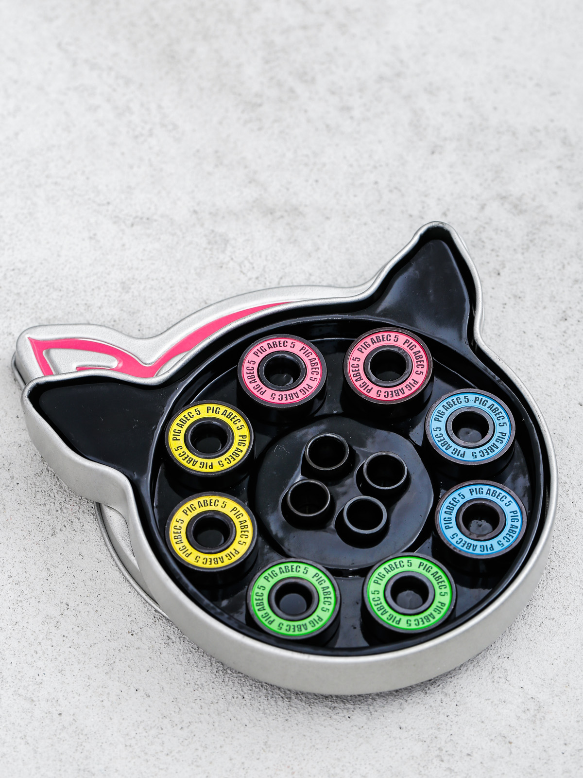 Pig Bearings Neon Abec 5 (pink)