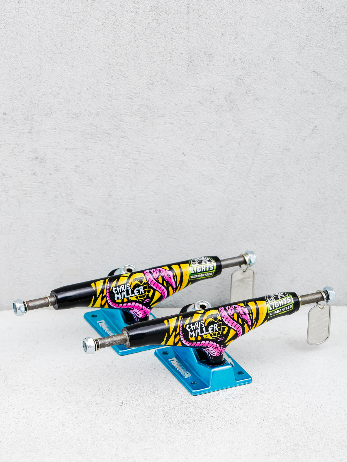 Thunder Trucks Miller Lizard 4 Lights (black multi/teal)