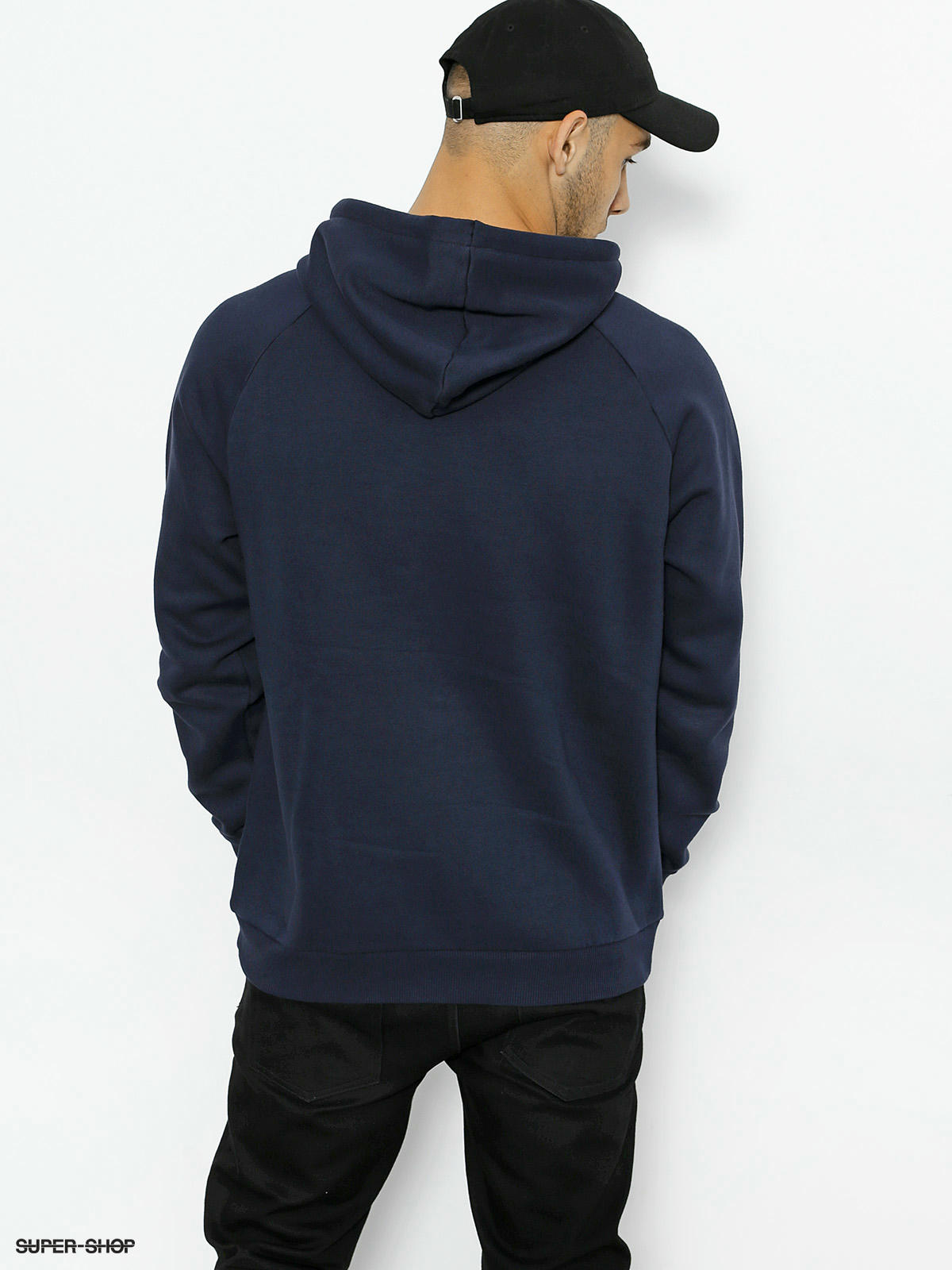 navy blue adidas hoodie