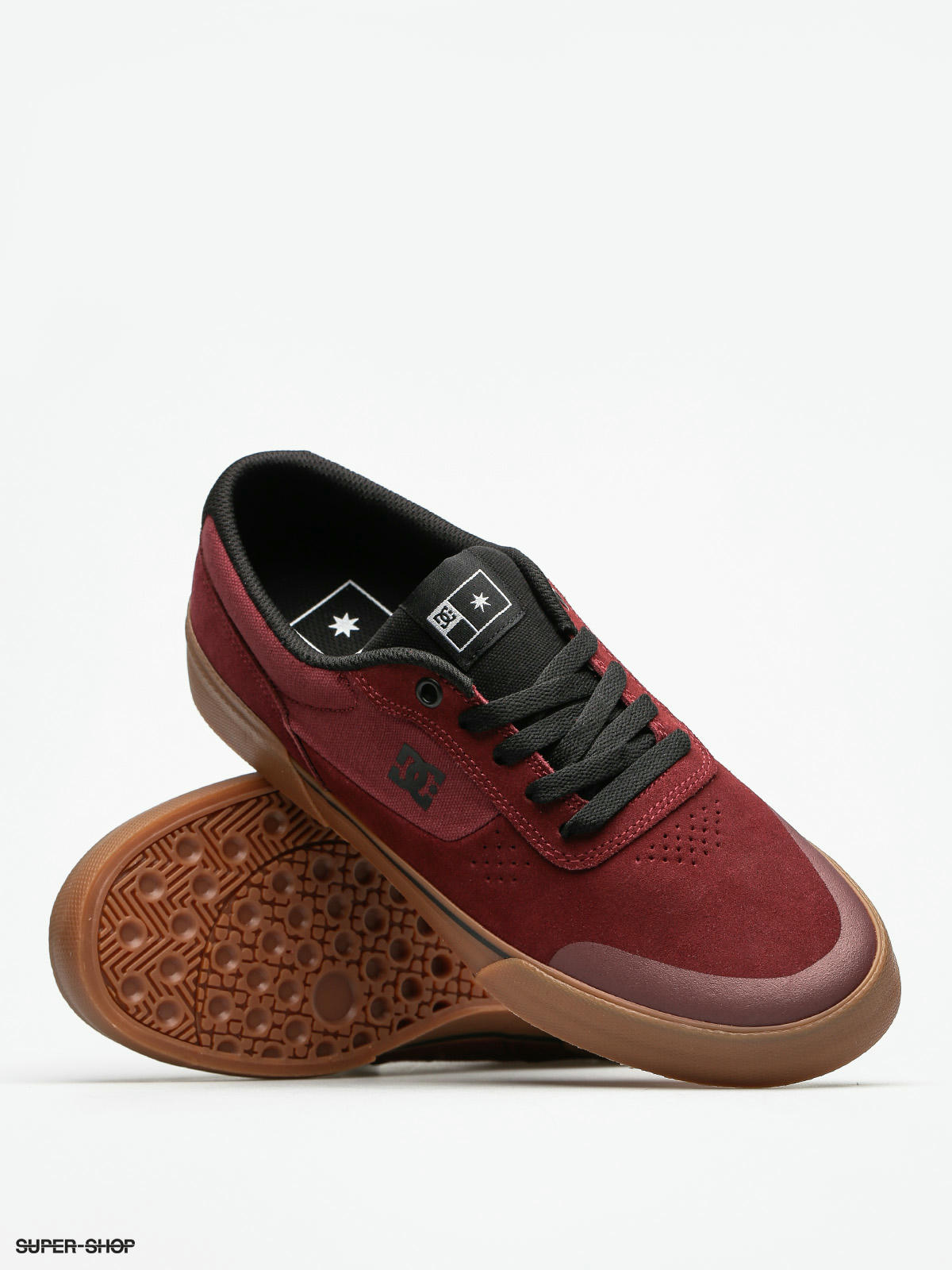 Dc maroon hot sale shoes