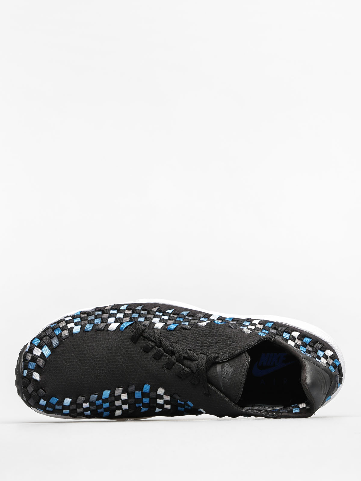 Nike Air Footscape Woven Nm Shoes (black/blue jay white)
