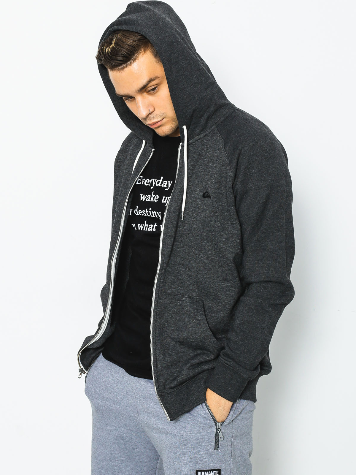 Quiksilver Hoodie Everyday ZHD (dark grey heather)