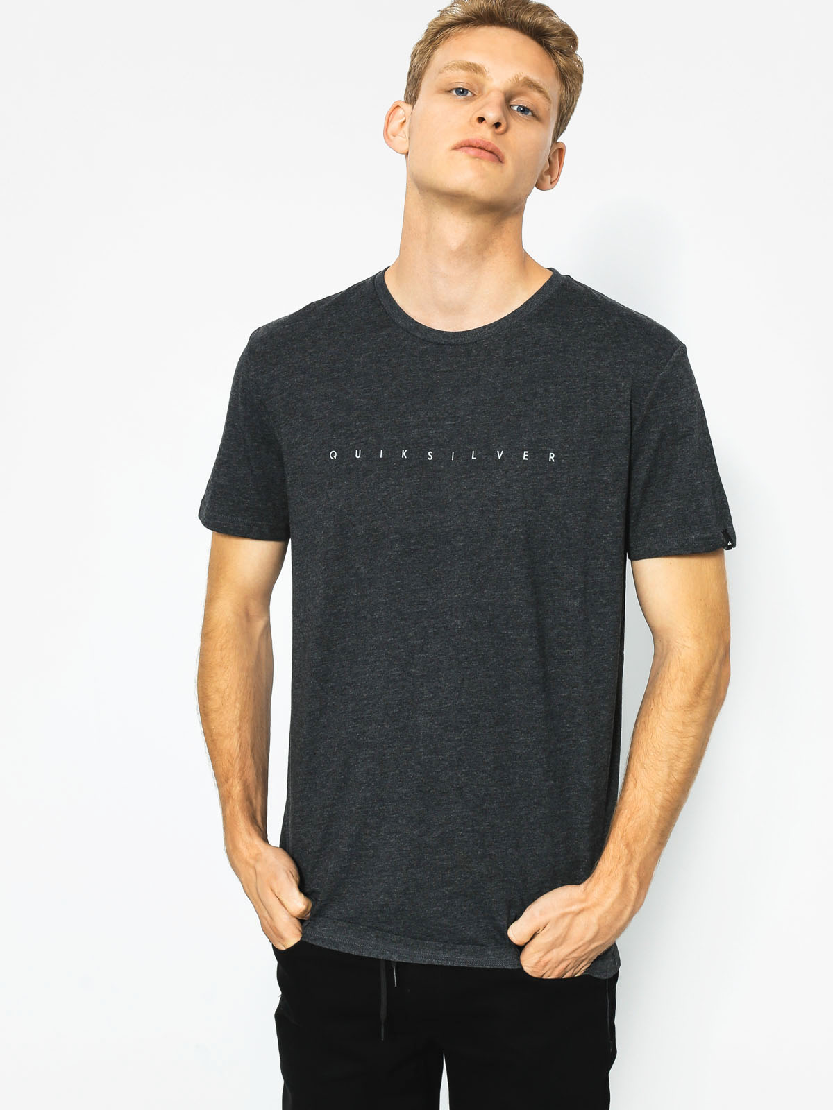 Quiksilver T-shirt Clean Turn (charcoal heather)