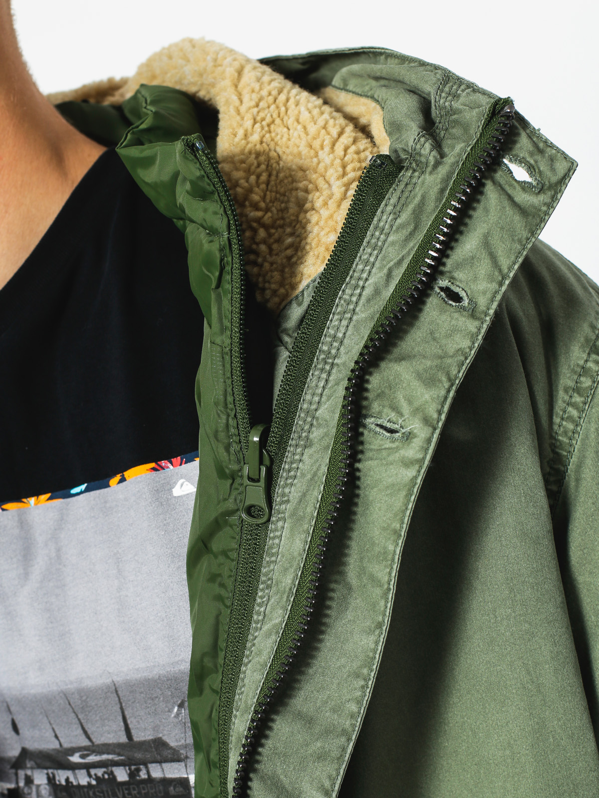 Quiksilver Jacket Bremer Land (rifle green)