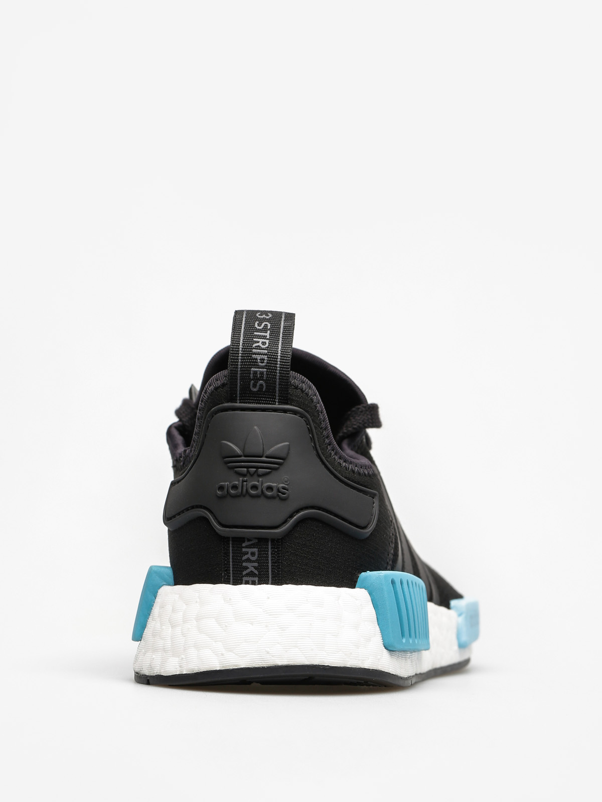 Adidas nmd black and blue womens hotsell