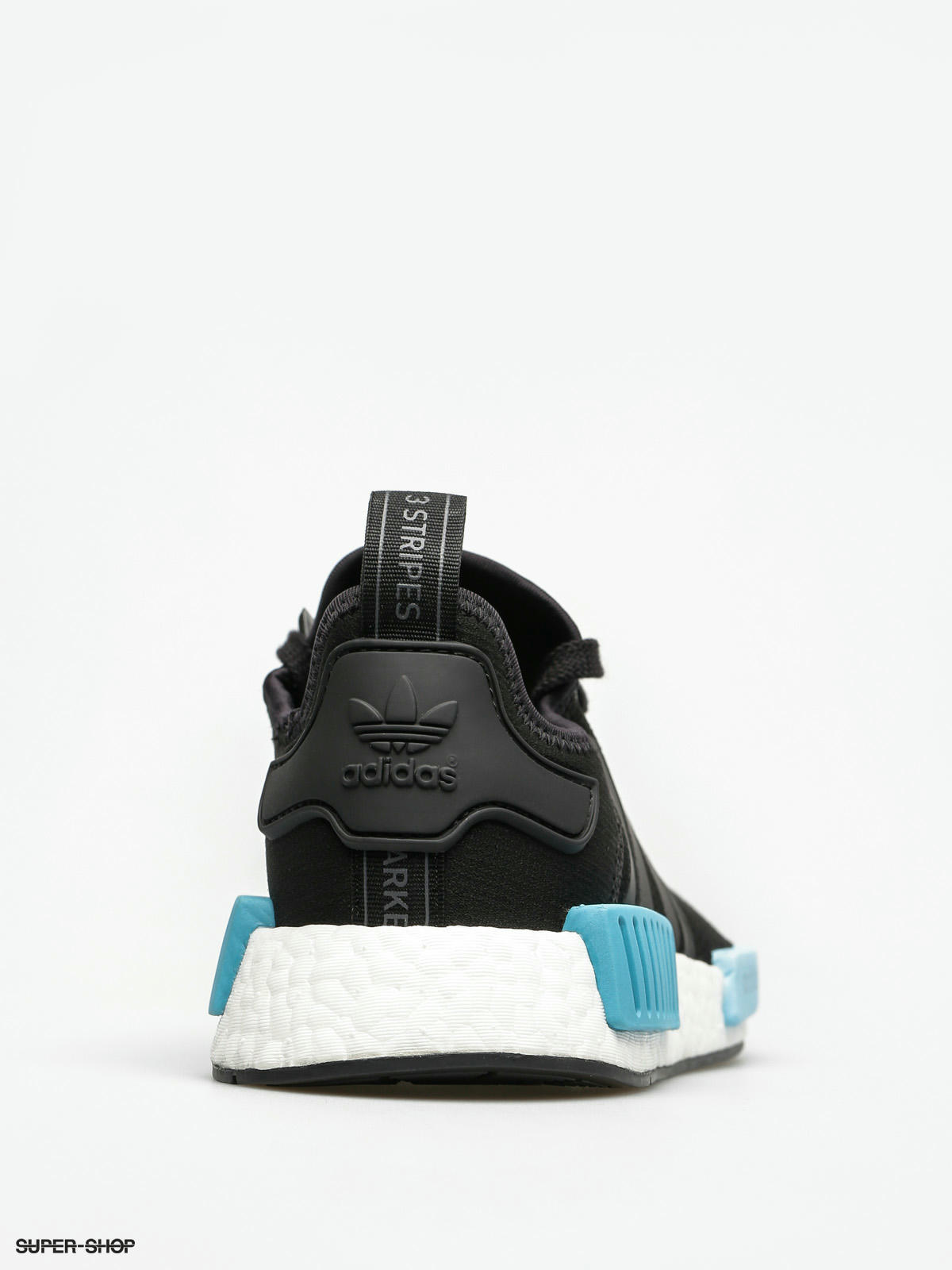 Nmd black clearance icey blue