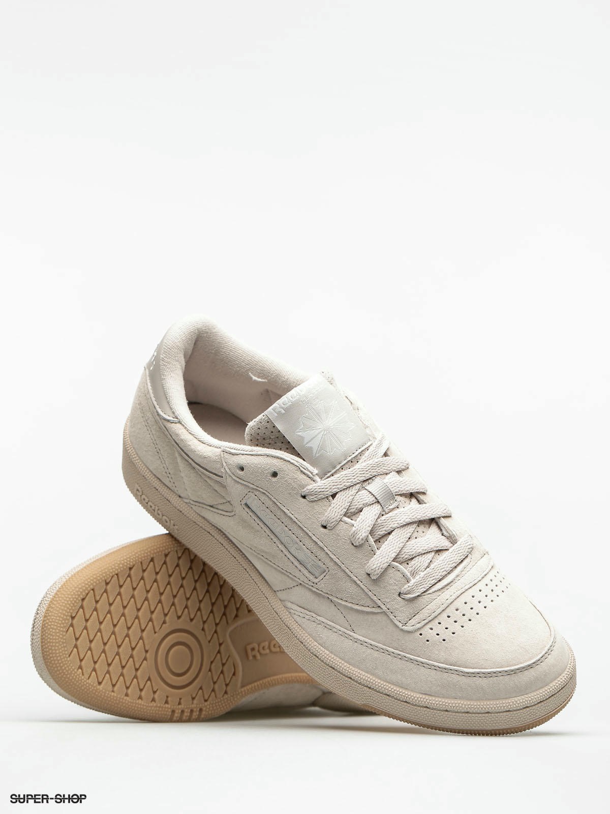 Reebok club c cheap 85 sg sand stone