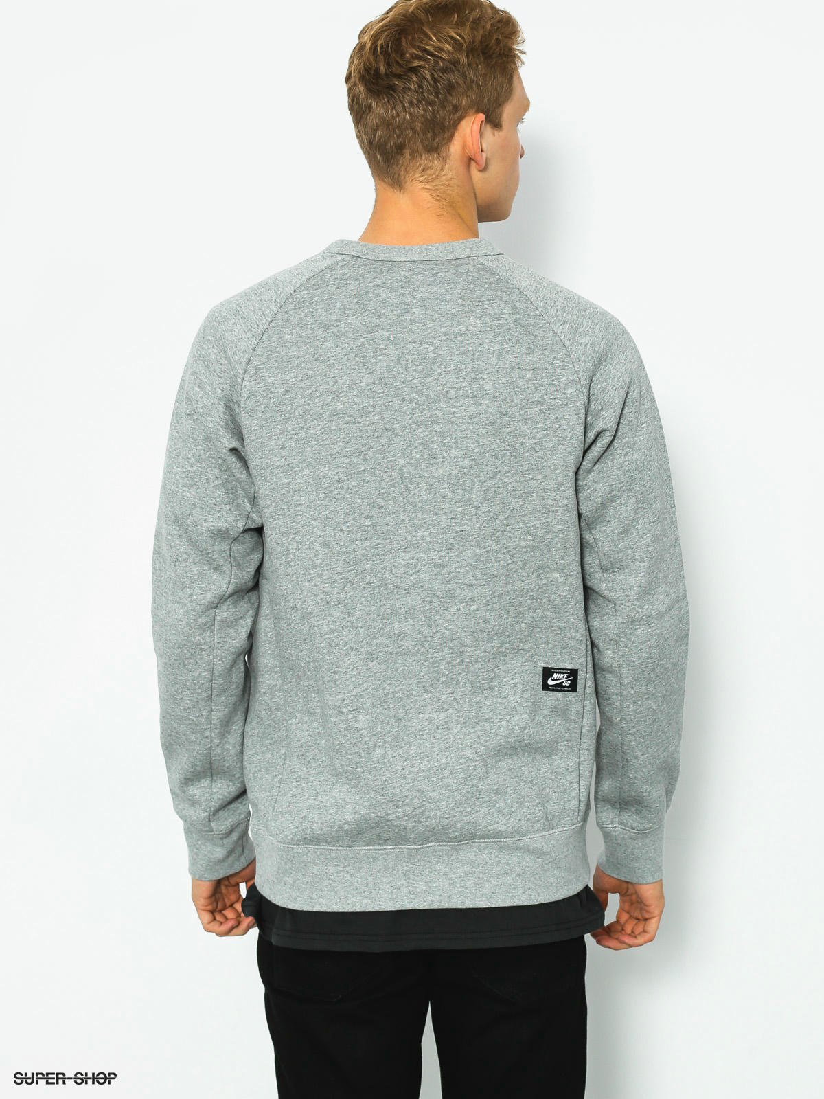 nike sb sweatshirt grey