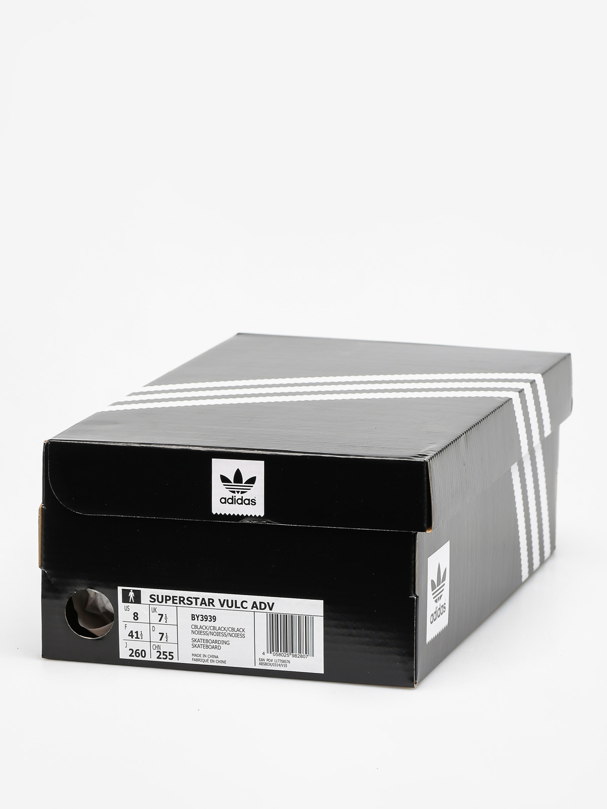 adidas Shoes Superstar Vulc Adv (core black/core black/core black)