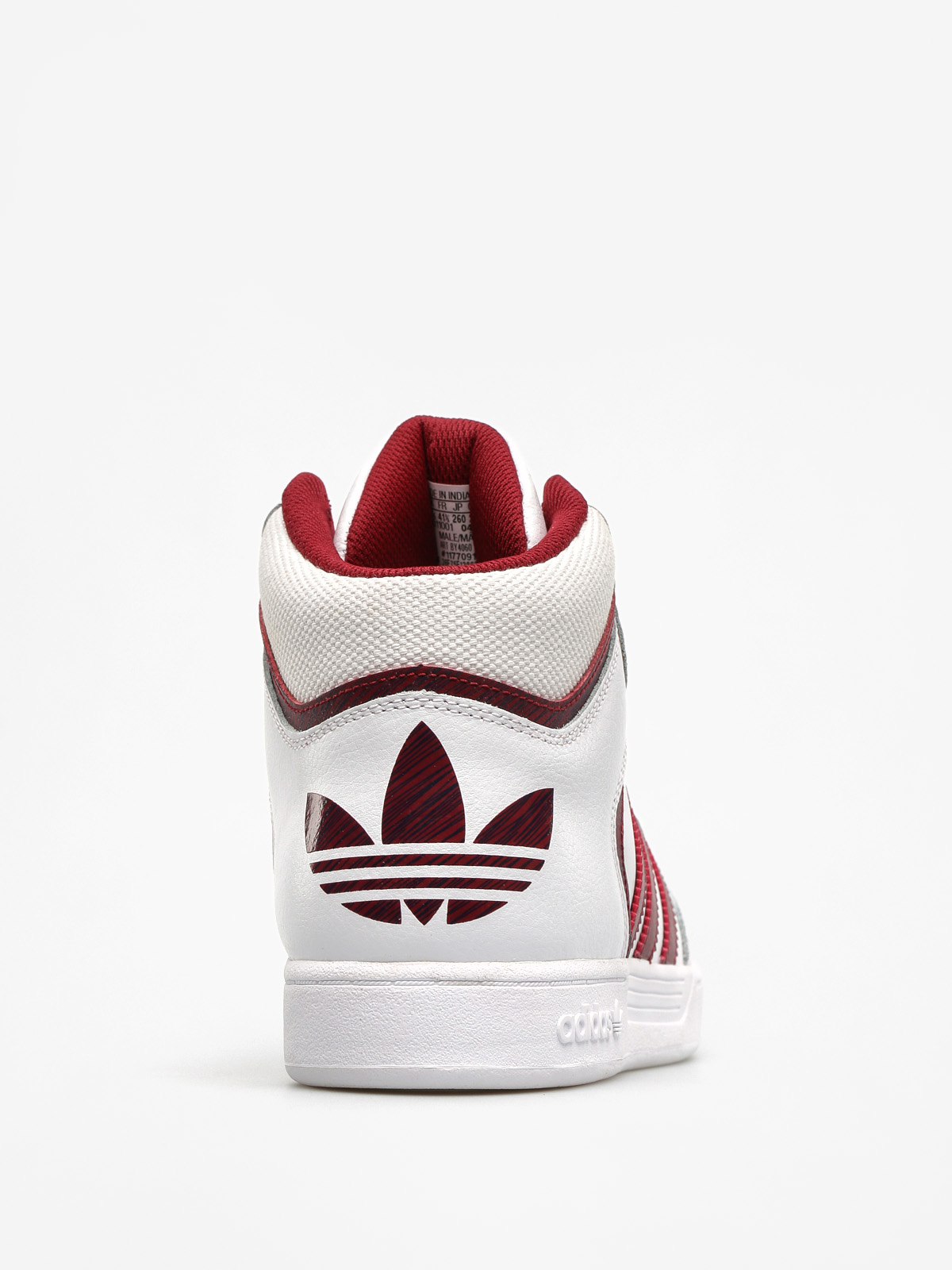 adidas Shoes Varial Mid (ftwr white/collegiate burgundy/ftwr white)