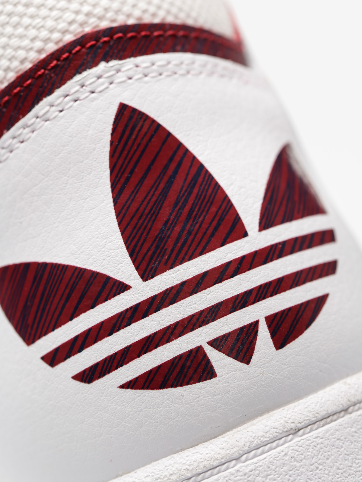 adidas Shoes Varial Mid (ftwr white/collegiate burgundy/ftwr white)