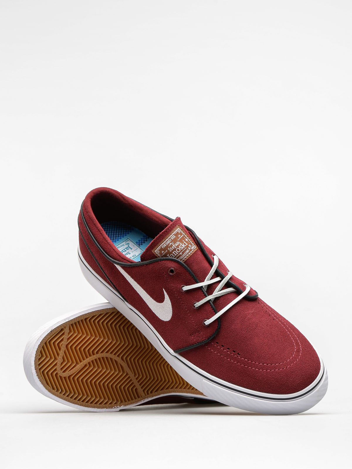 Nike SB Shoes Zoom Stefan Janoski Og (red earth/white black gum med brown)