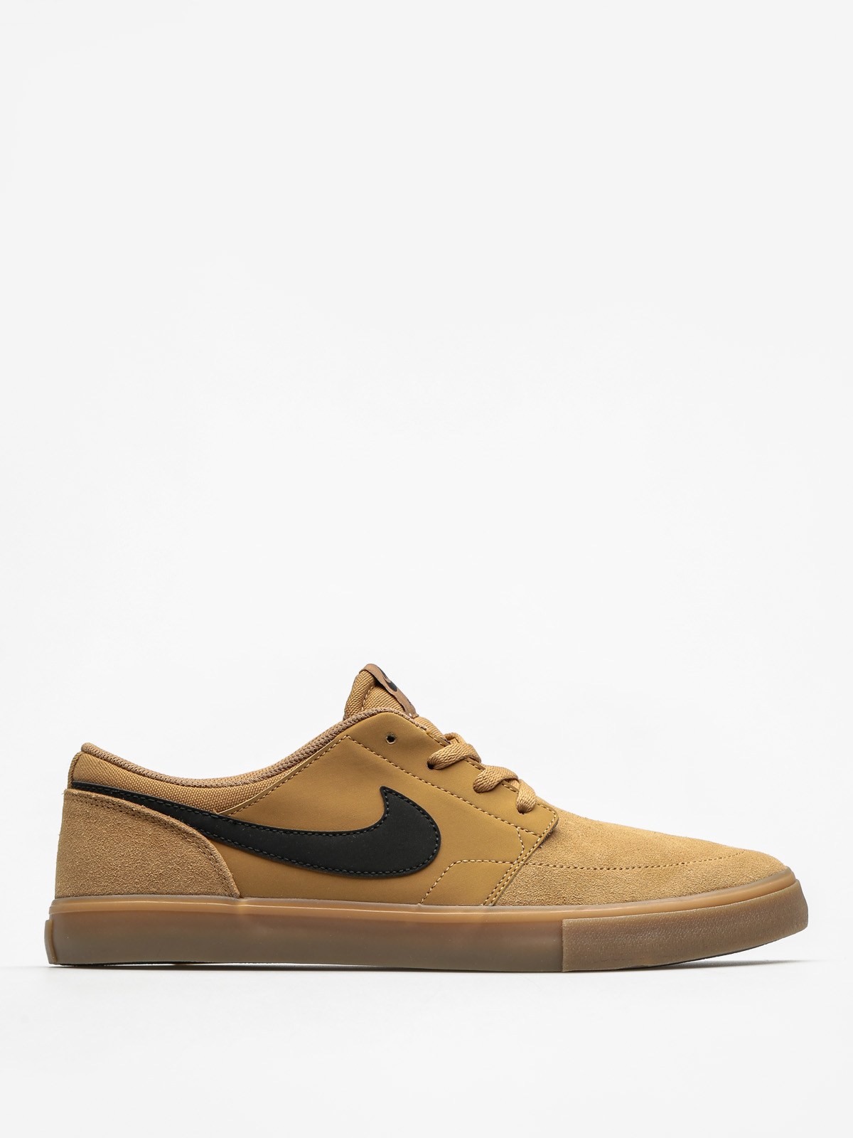 Nike SB Schuhe Solarsoft Portmore II (golden beige/black gum light brown white)