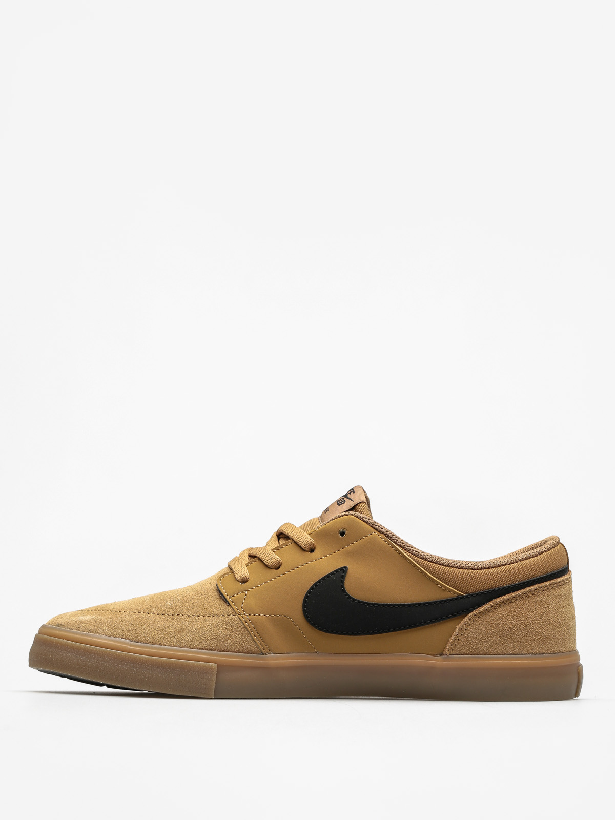 Nike SB Schuhe Solarsoft Portmore II (golden beige/black gum light brown white)