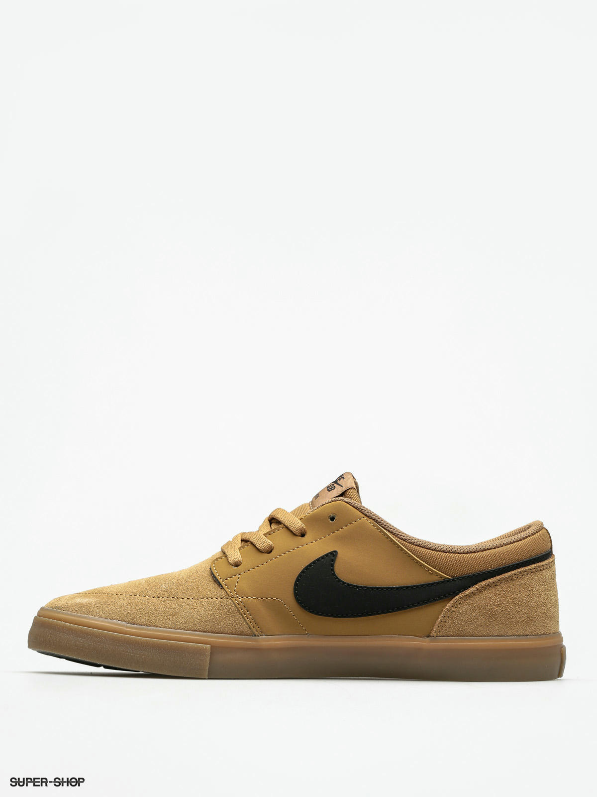 Nike SB Shoes Solarsoft Portmore (golden beige/black gum brown white)