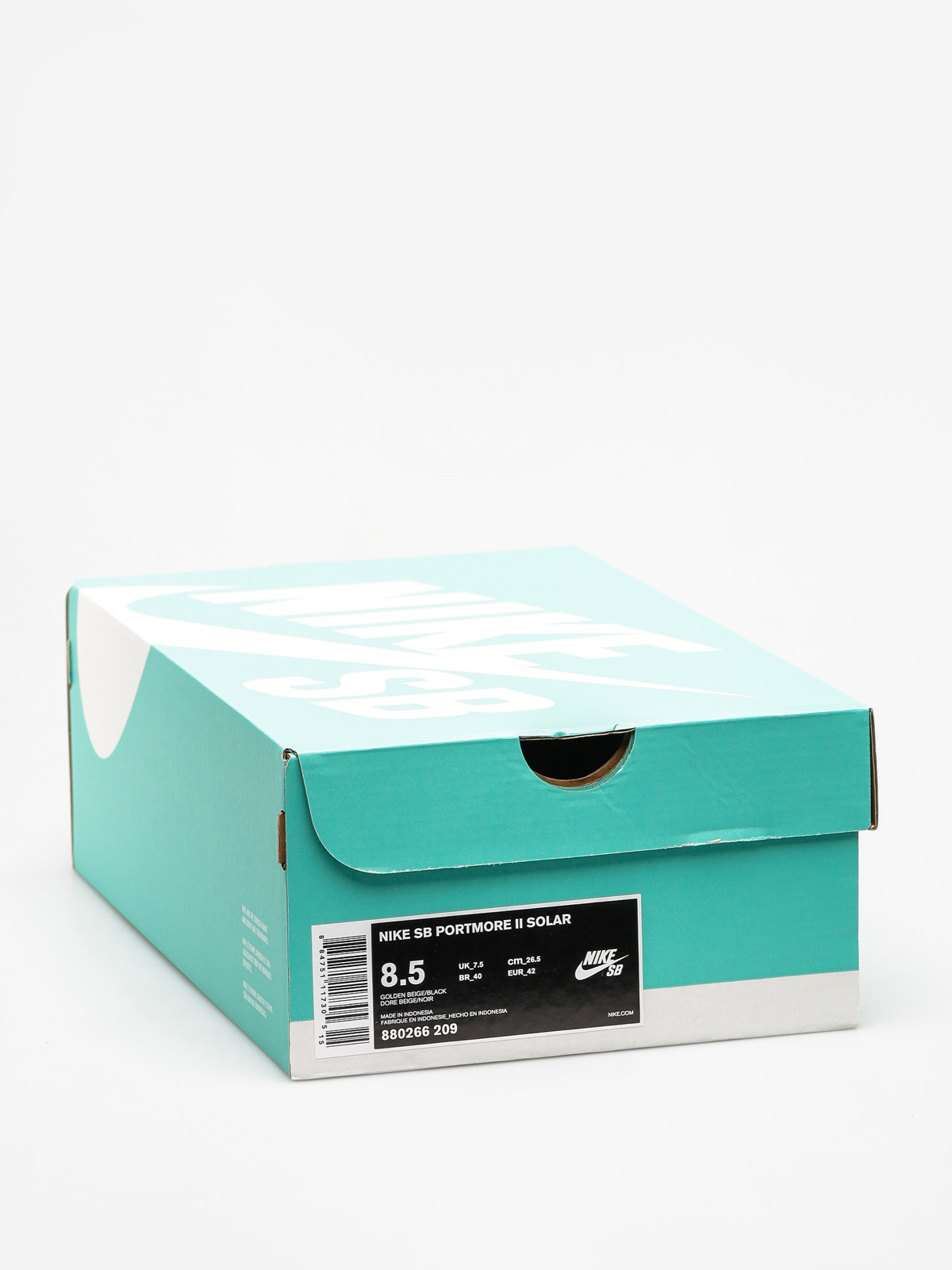 Nike SB Schuhe Solarsoft Portmore II (golden beige/black gum light brown white)