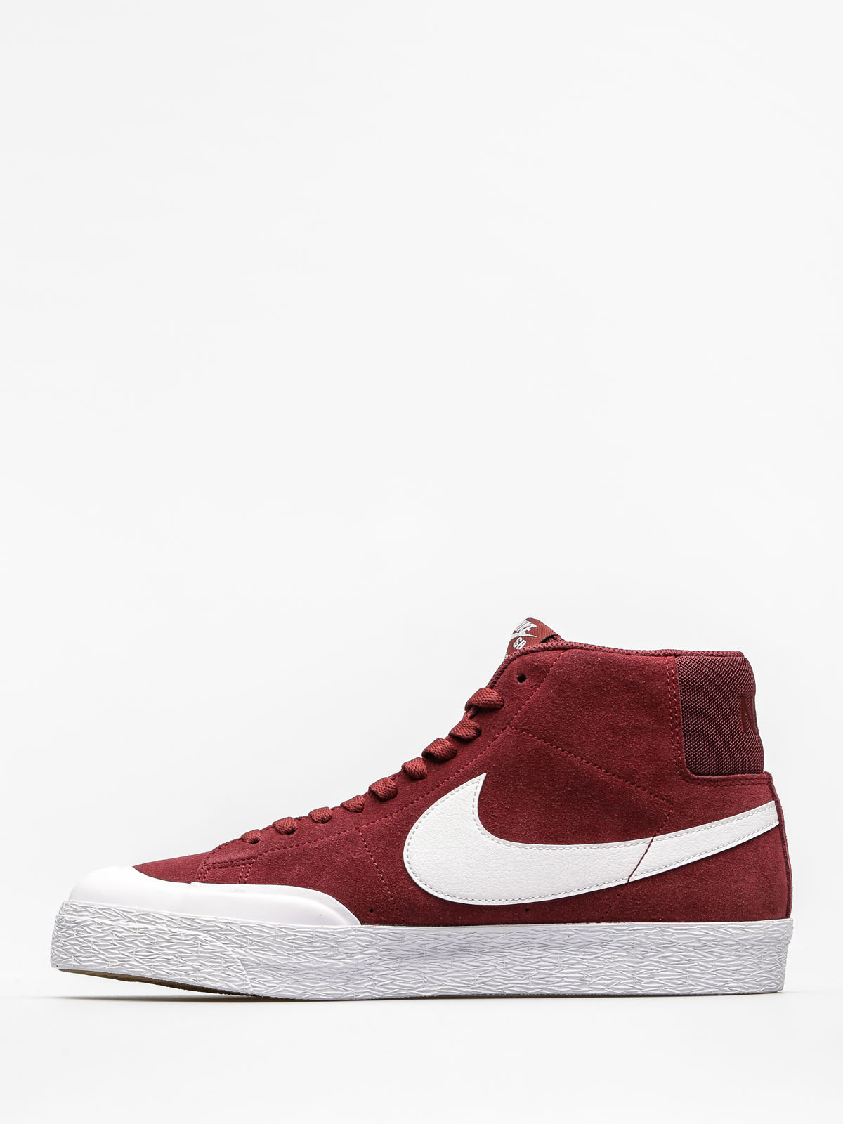 Nike SB Schuhe Zoom Blazer Mid Xt (dark team red/white gum light brown)