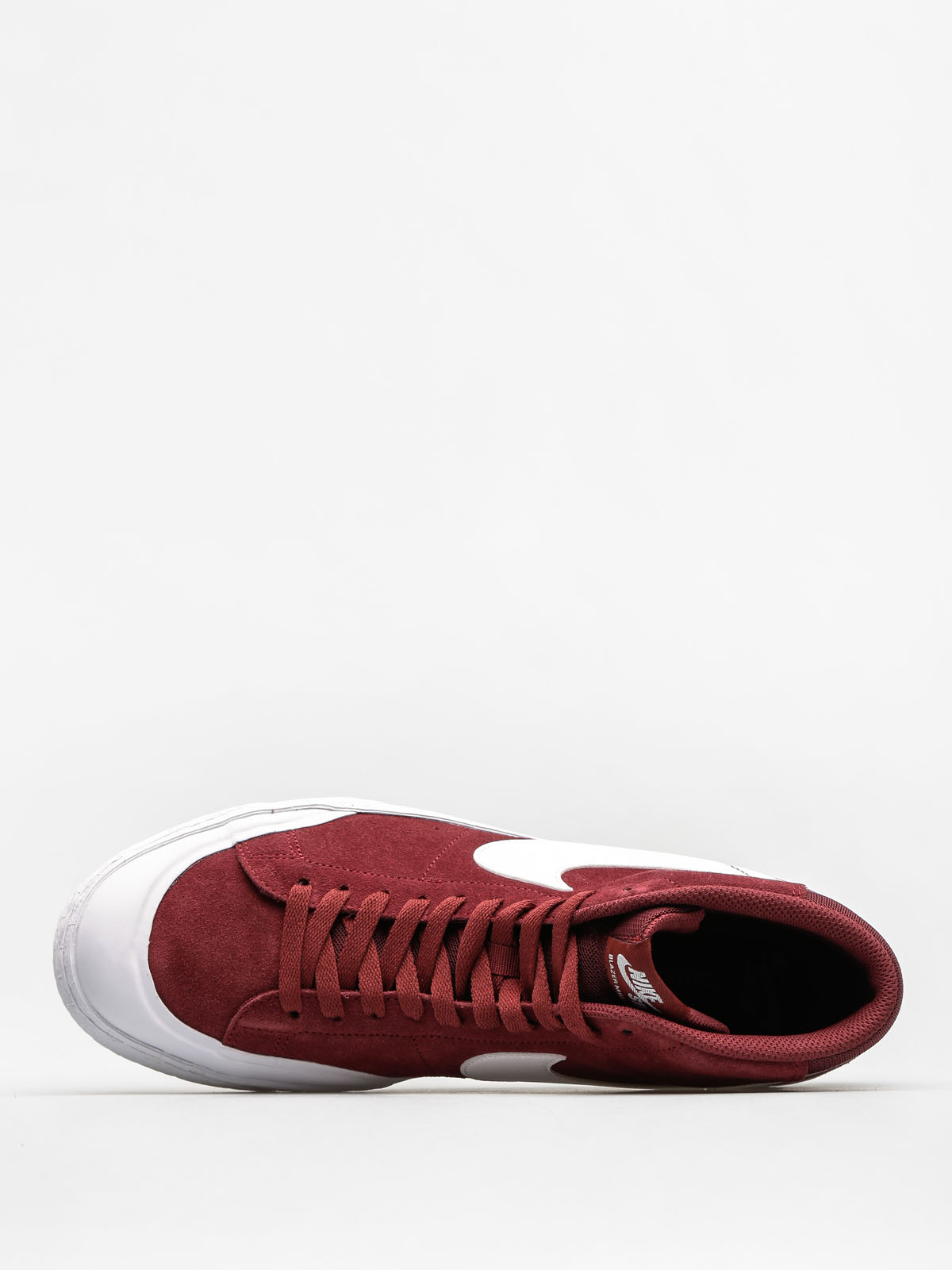 Nike SB Schuhe Zoom Blazer Mid Xt (dark team red/white gum light brown)