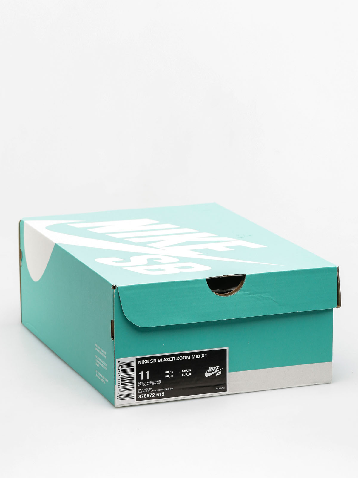 Nike SB Shoes Zoom Blazer Mid Xt (dark team red/white gum light brown)