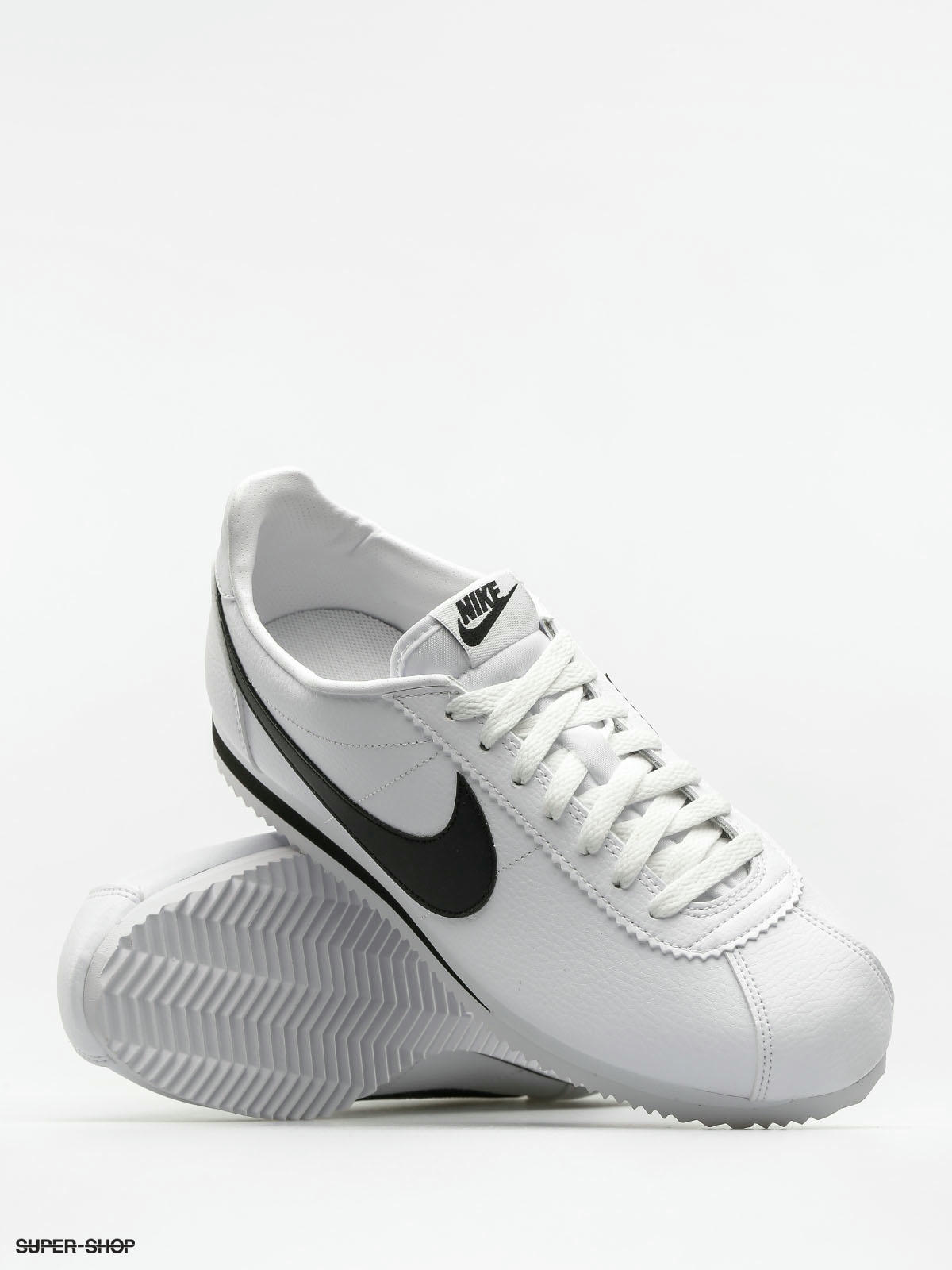 nike white leather shoes