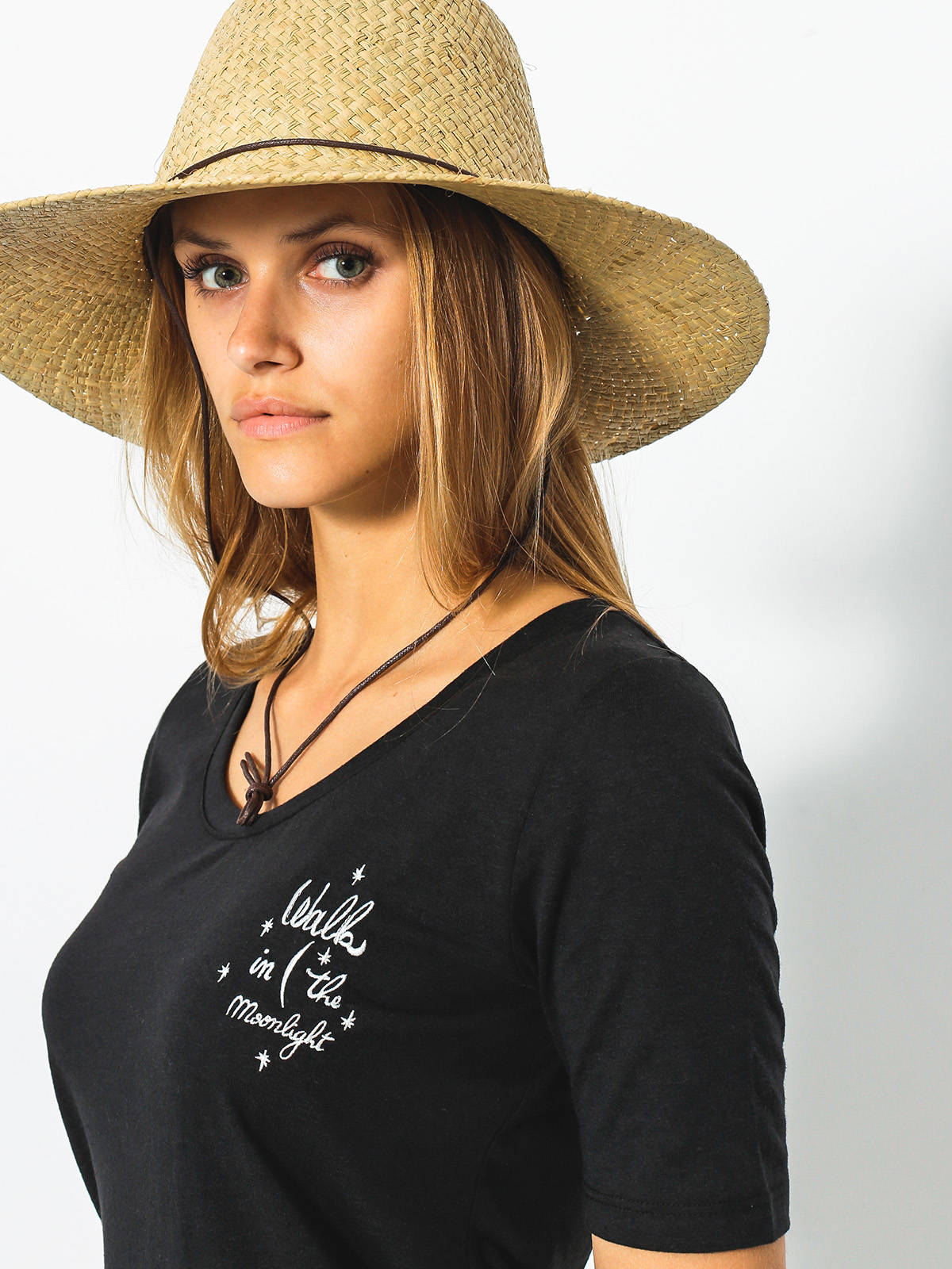 Roxy T-shirt Boogie Board Lace Up Wmn (anthracite)