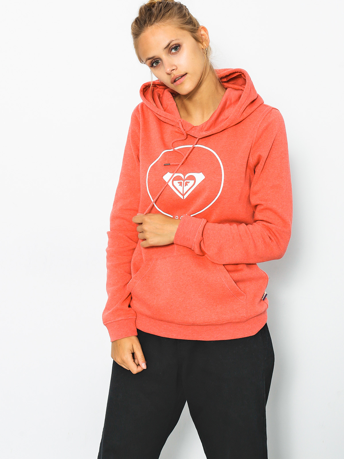 Roxy Hoodie After Surf HD Wmn (spiced coral heather)