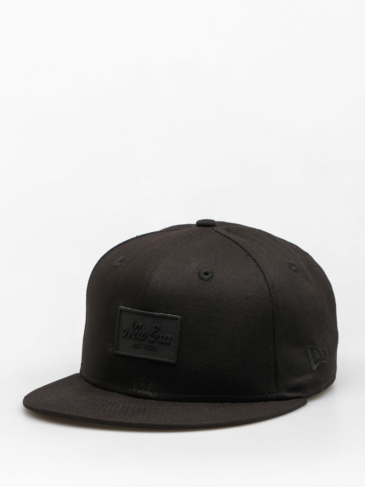 New Era Cap Rubber Script Patch ZD (black)