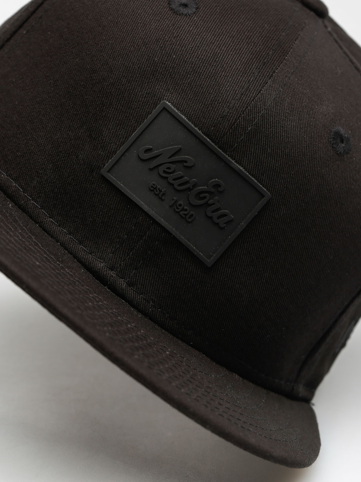 New Era Cap Rubber Script Patch ZD (black)