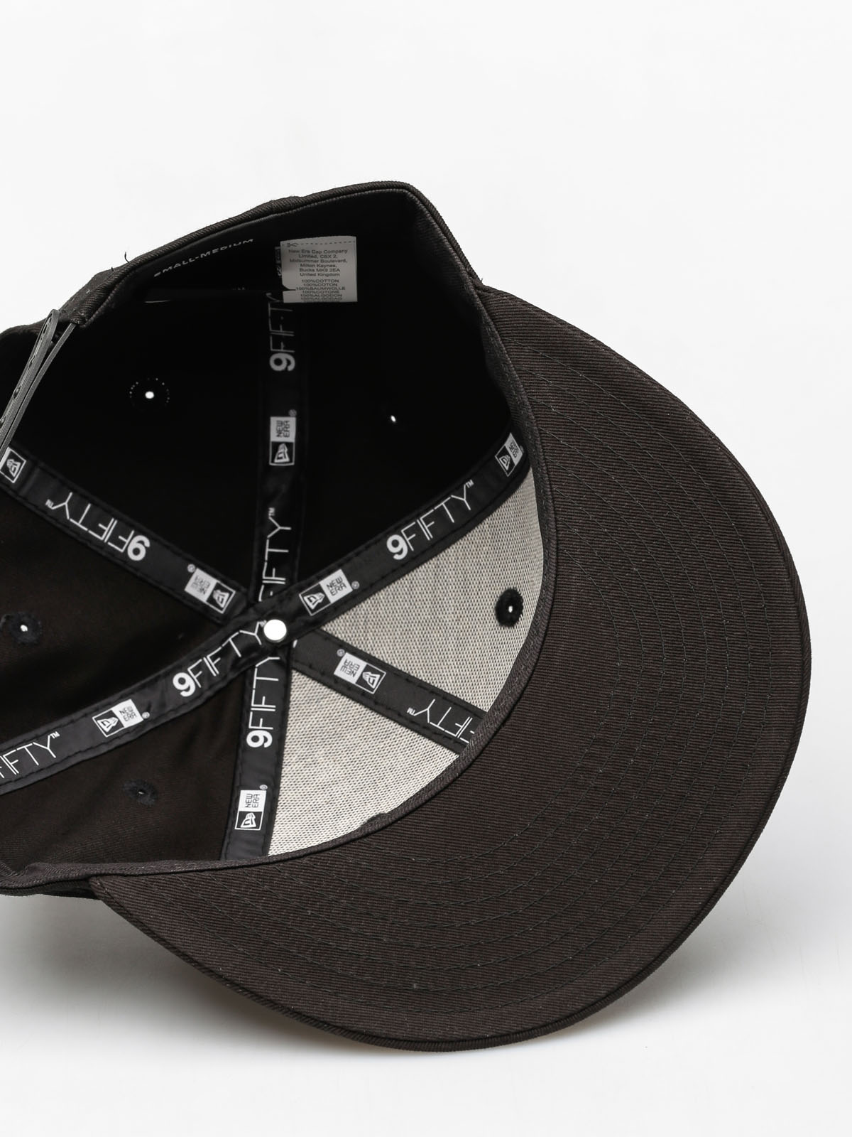 New Era Cap Rubber Script Patch ZD (black)