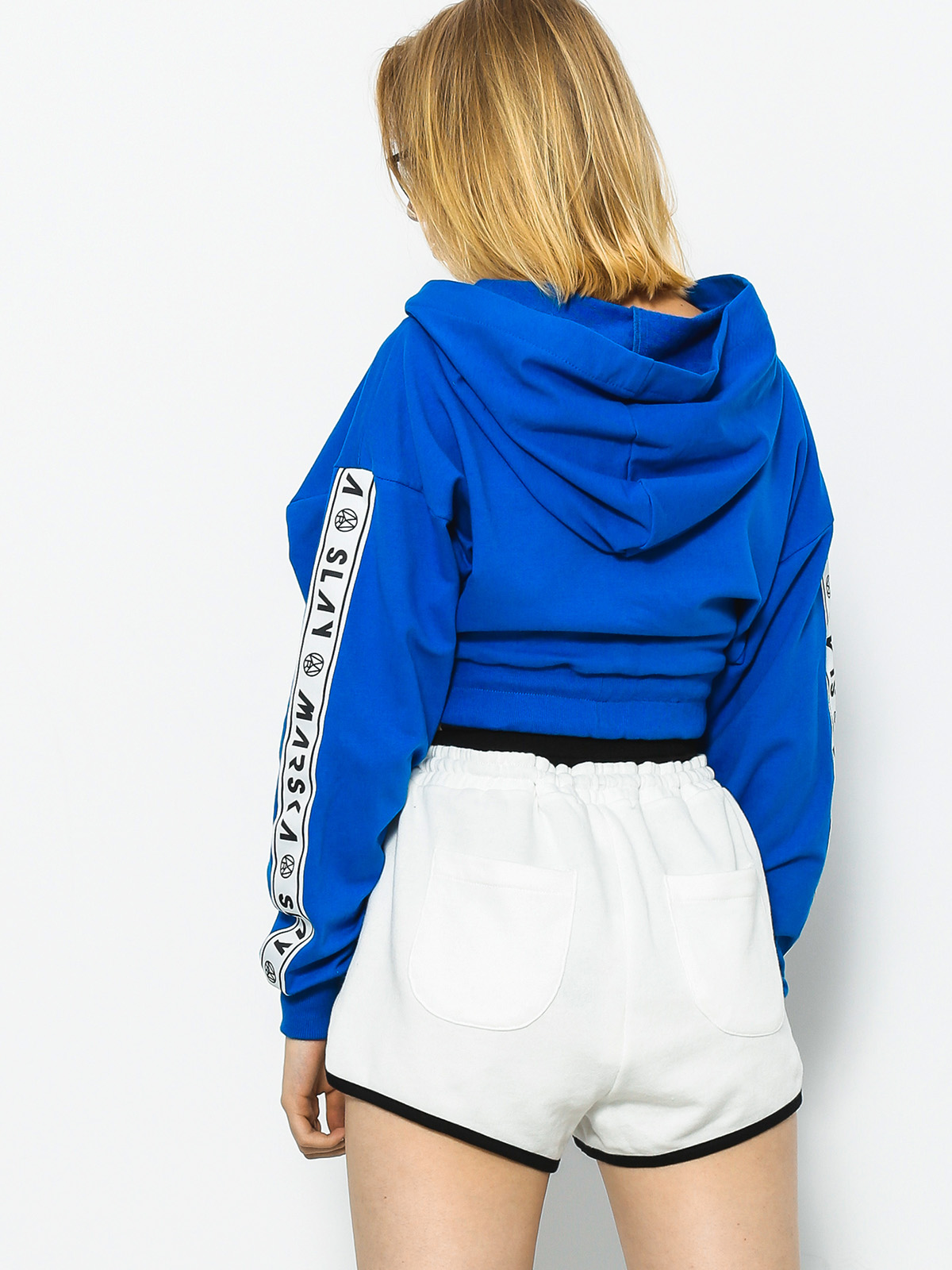 Marska Hoodie Mrsk Short Lapis HD Wmn (blue)