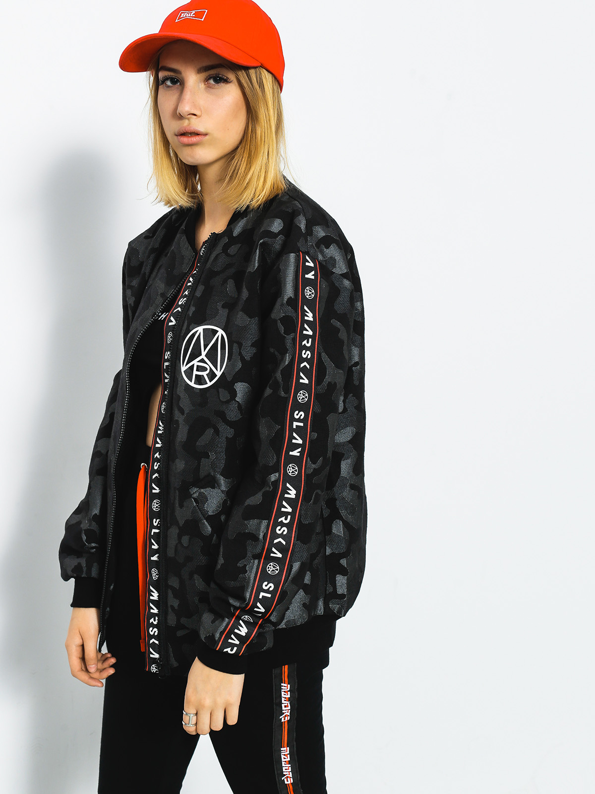 Marska Jacke Camo Piss Off Wmn (black camo)