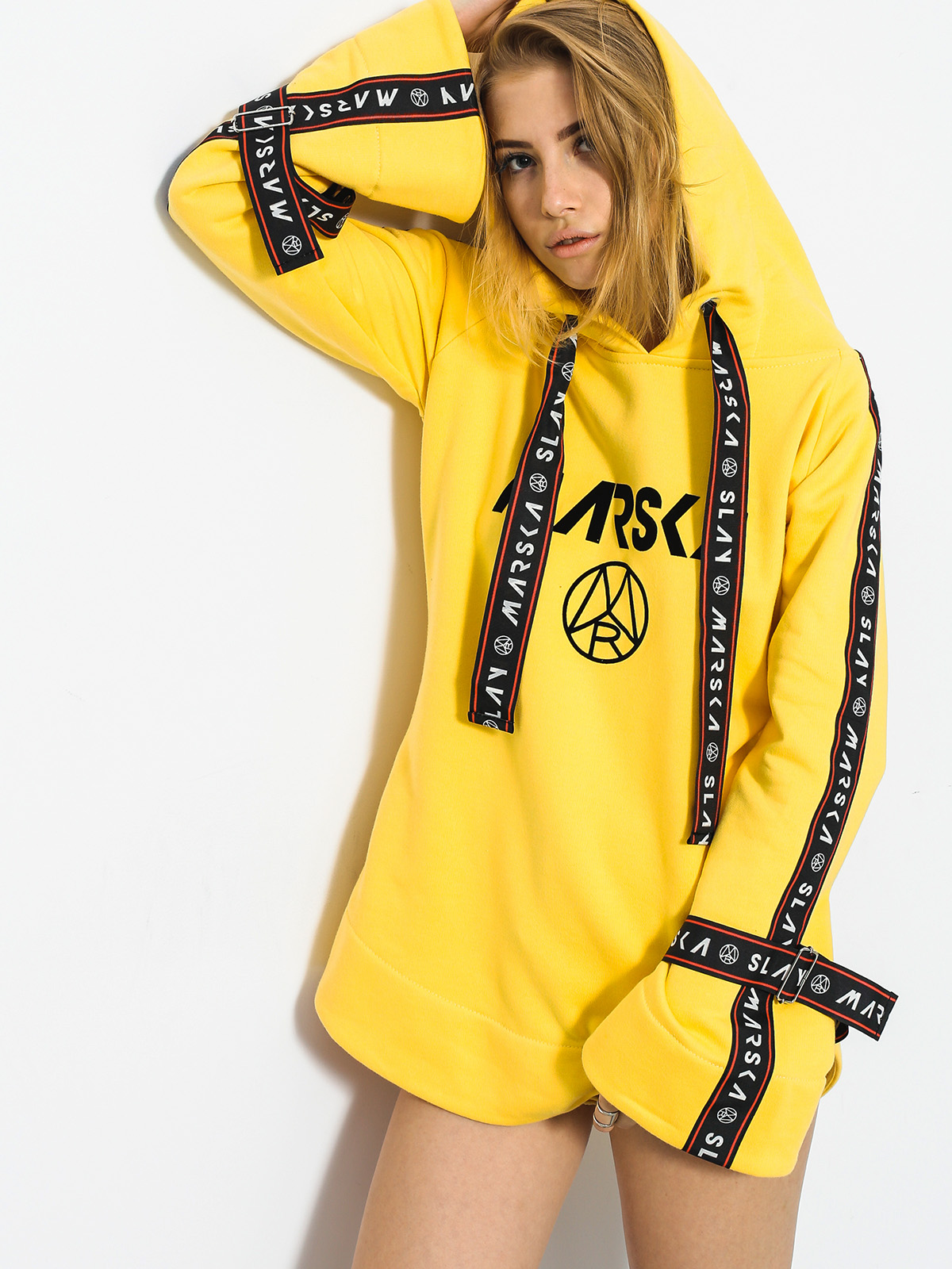Marska Hoodie Mr Tape HD Wmn (yellow)
