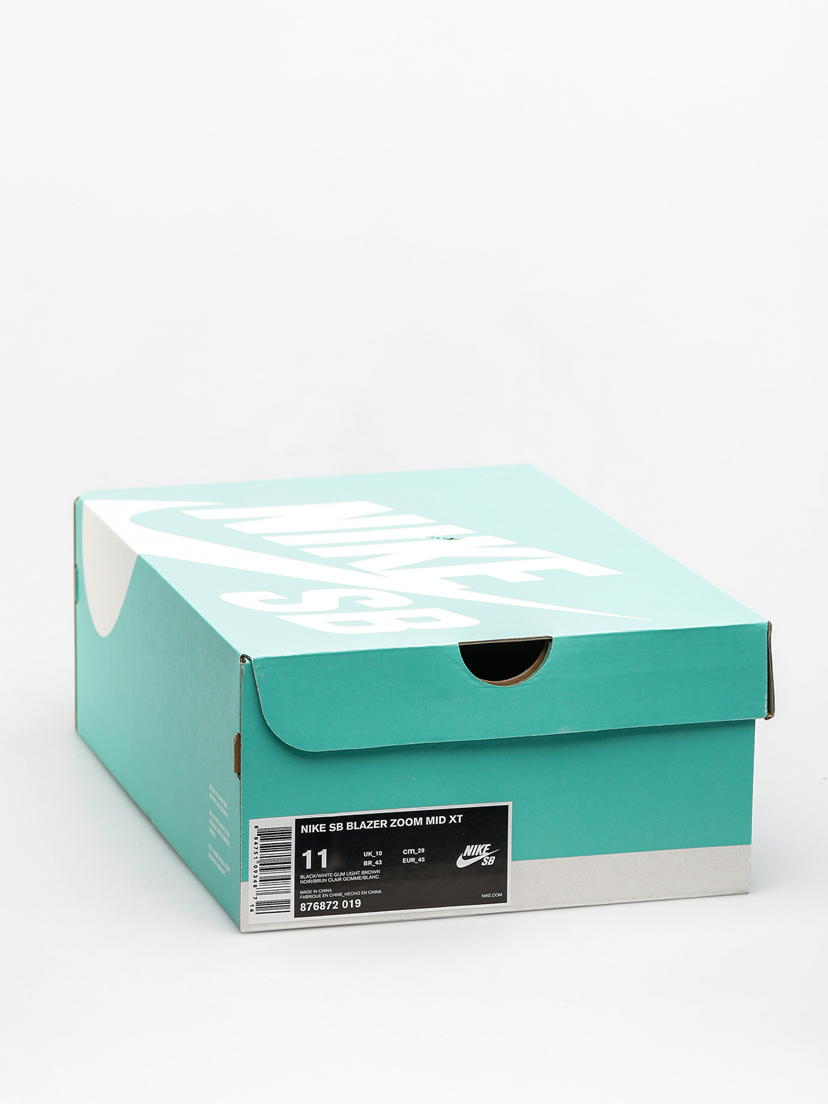 Nike SB Shoes Zoom Blazer Mid Xt (black/white gum light brown)