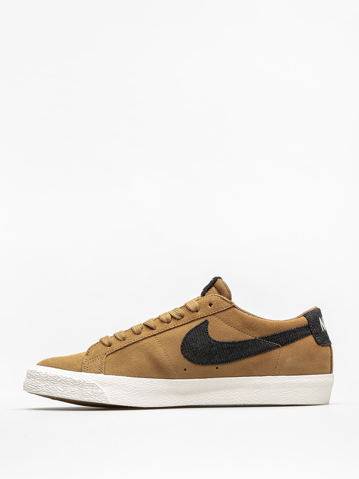 Nike SB Shoes Zoom Blazer Low (golden beige/black sail gum light brown)