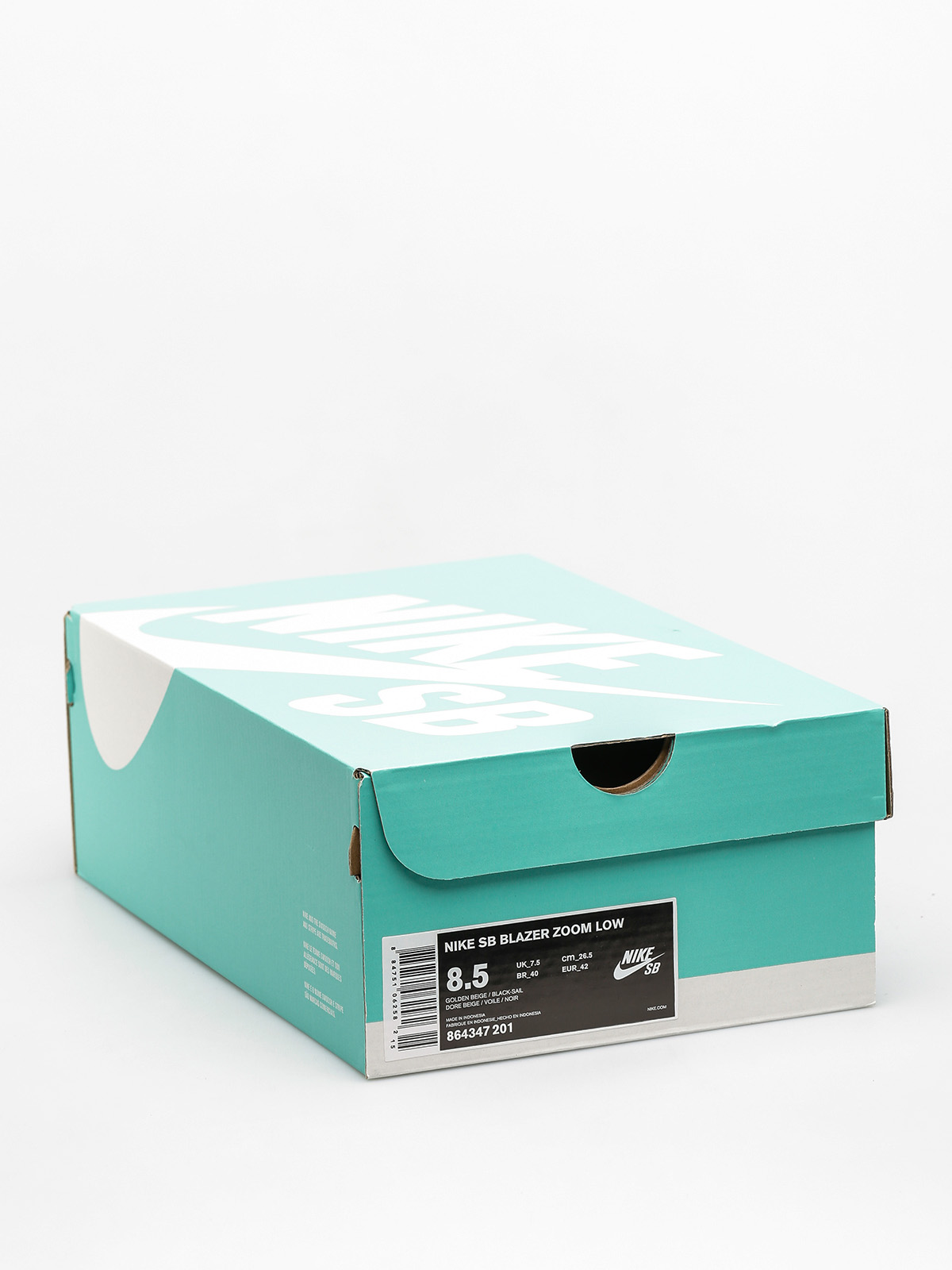 Nike SB Shoes Zoom Blazer Low (golden beige/black sail gum light brown)