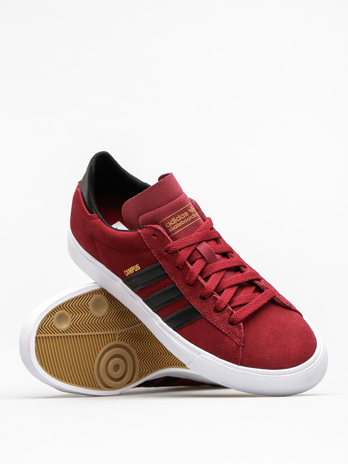 adidas Shoes Campus Vulc II (collegiate burgundy/core black/ftwr white)
