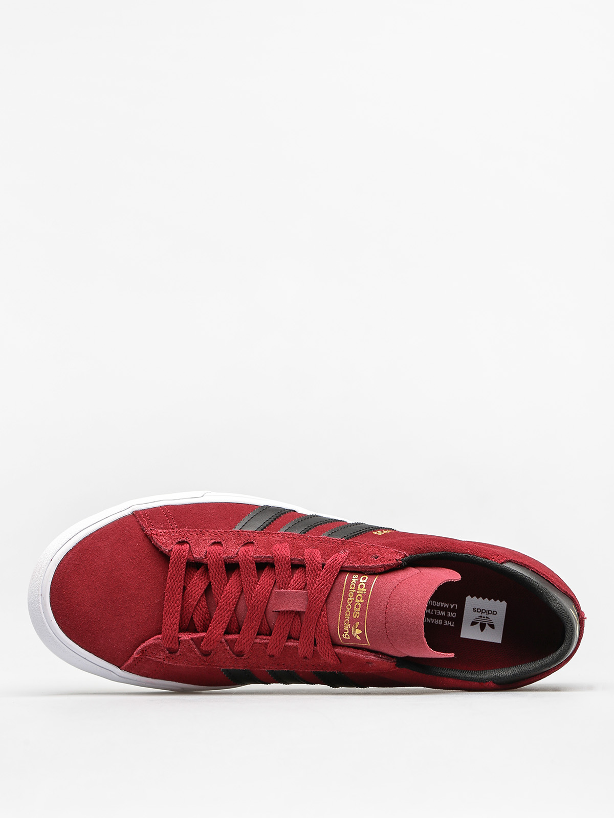 adidas Shoes Campus Vulc II (collegiate burgundy/core black/ftwr white)