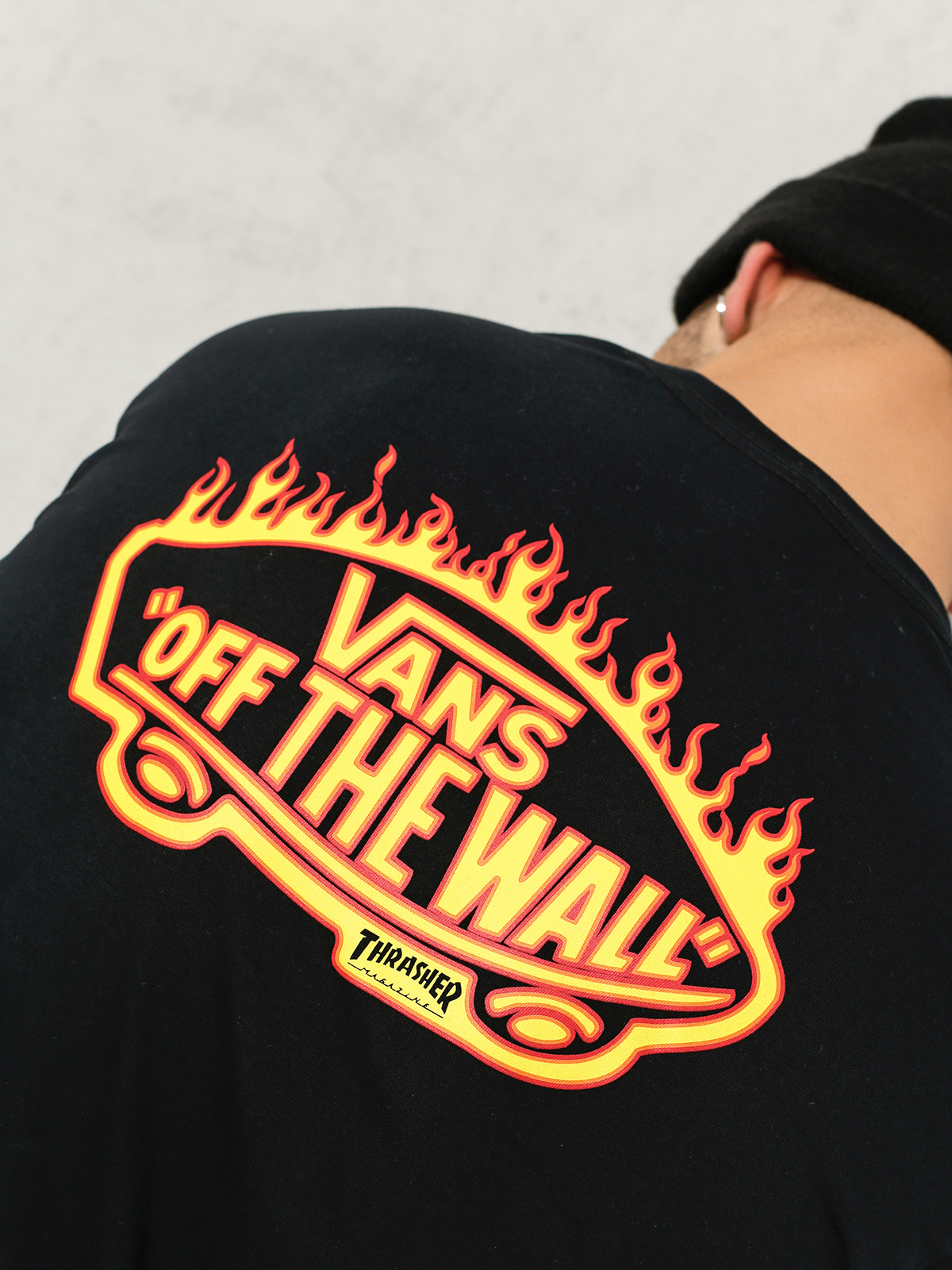 Vans T-shirt Thrasher (black)