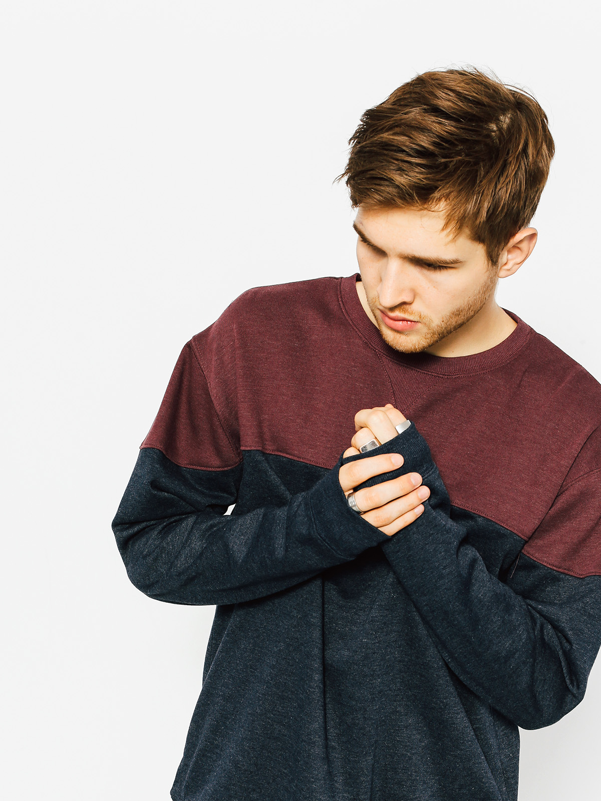 DC Sweatshirt Rebel Block (dark indigo)