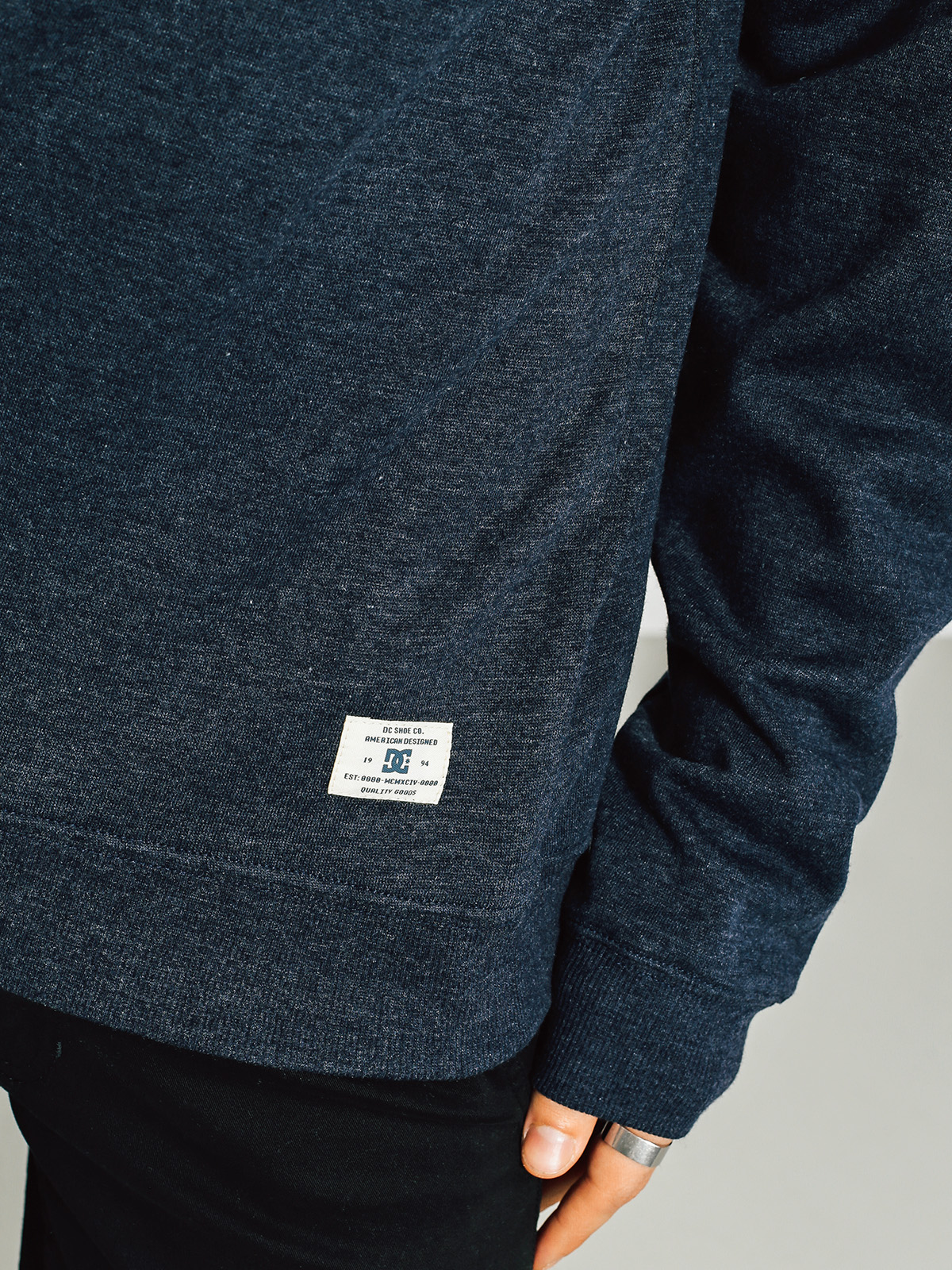DC Sweatshirt Rebel Block (dark indigo)