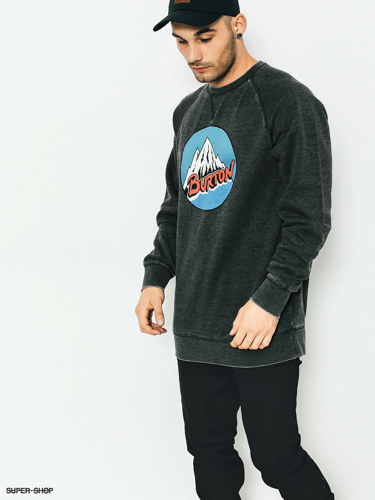 burton retro hoodie