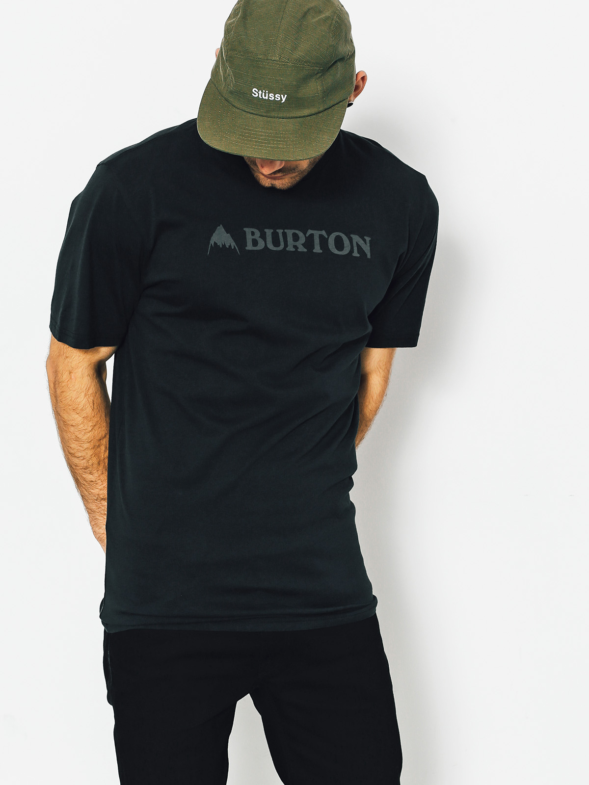 Burton T-shirt Horizntl Mtn (true black)
