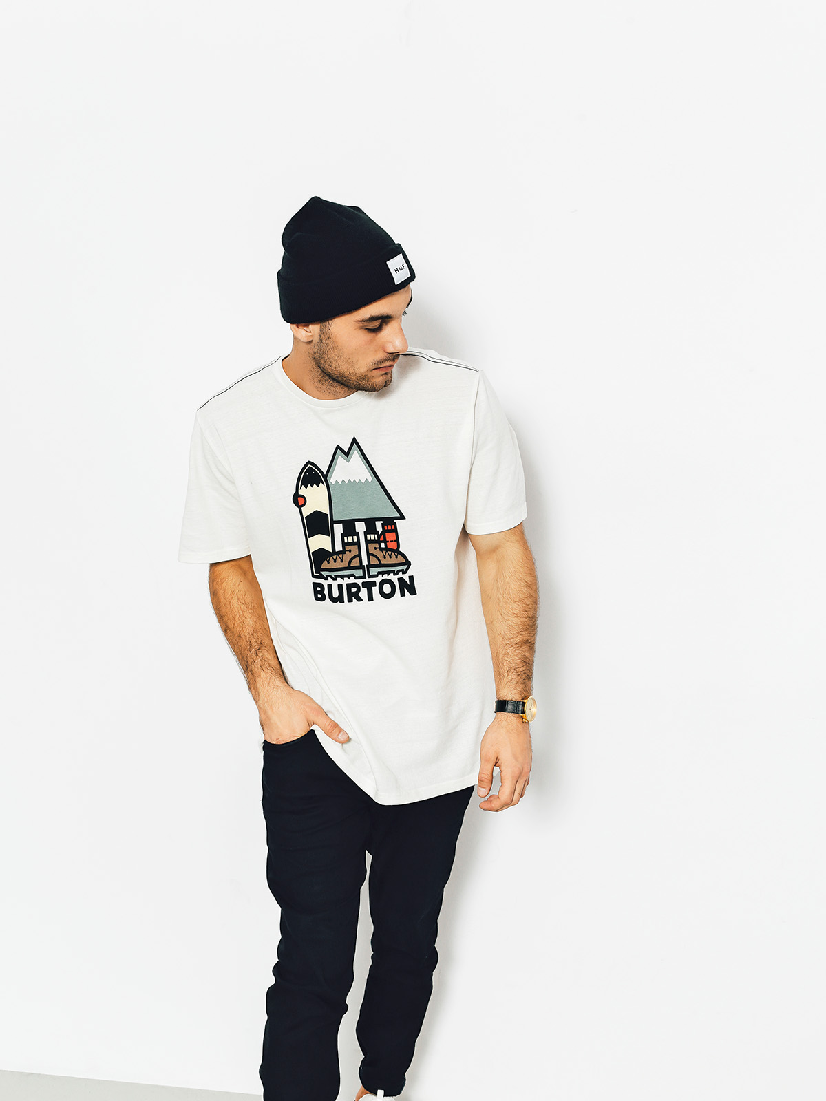 Burton T-Shirt Ripton (stout white)