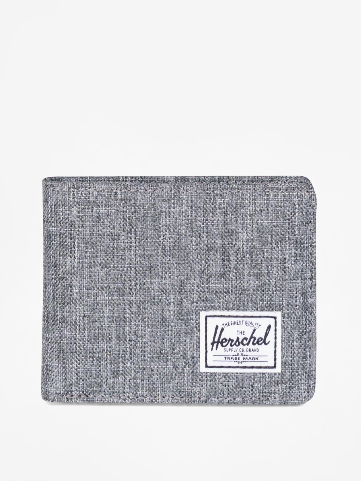 Herschel Supply Co. Geldbörse Roy Coin RFID (raven crosshatch)