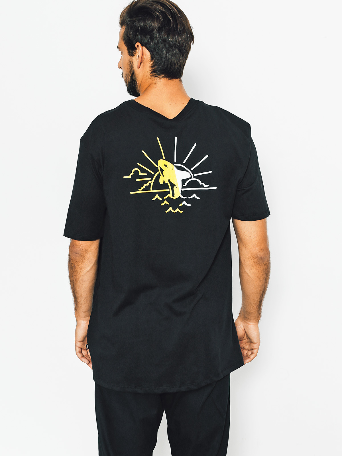 Nike SB T-shirt Nk Sb Dry Dfc Whale (black/barely green)