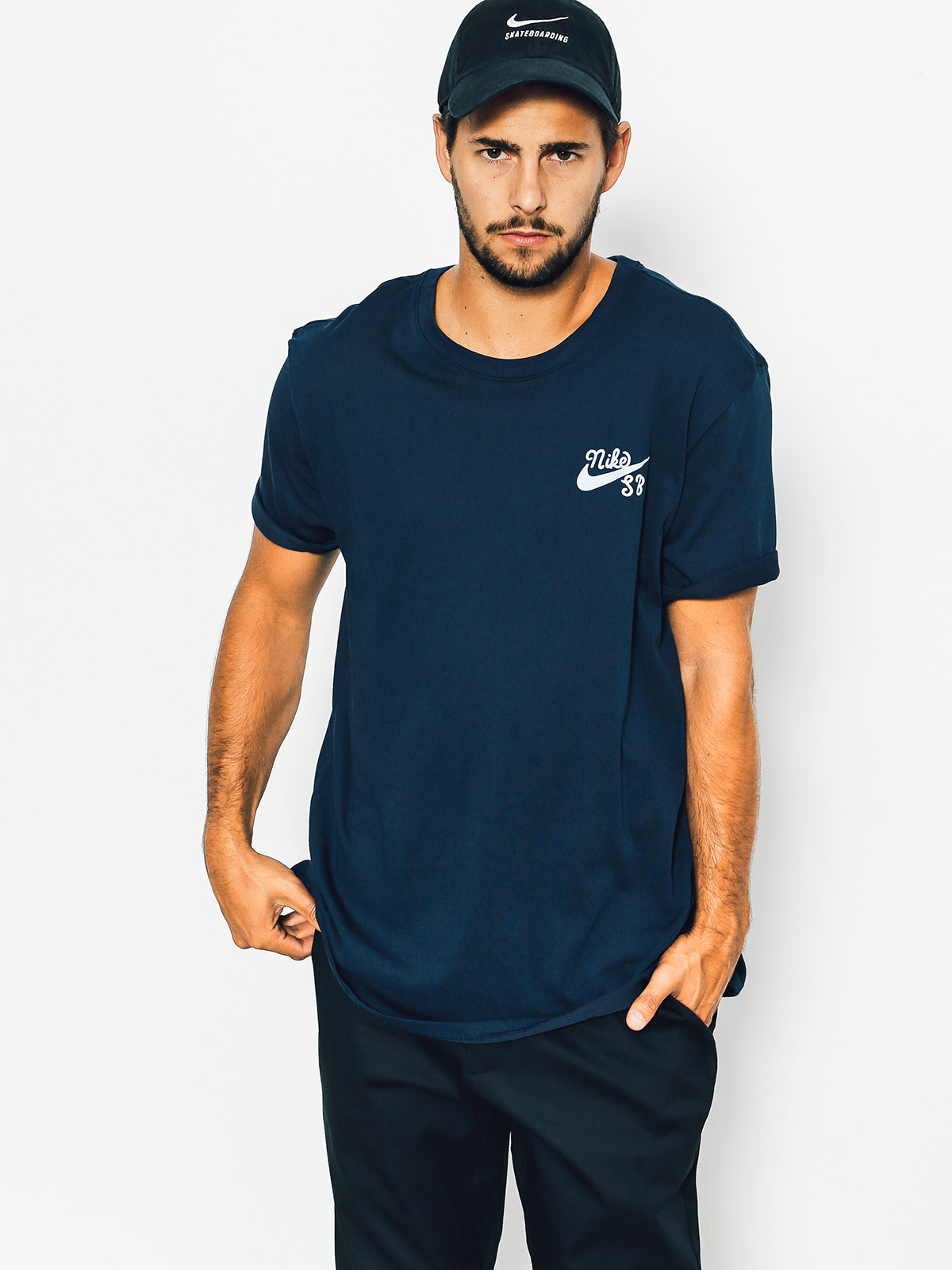 Nike SB T-shirt Nk Sb Dry Dfc Whale (obsidian/hydrogen blue)