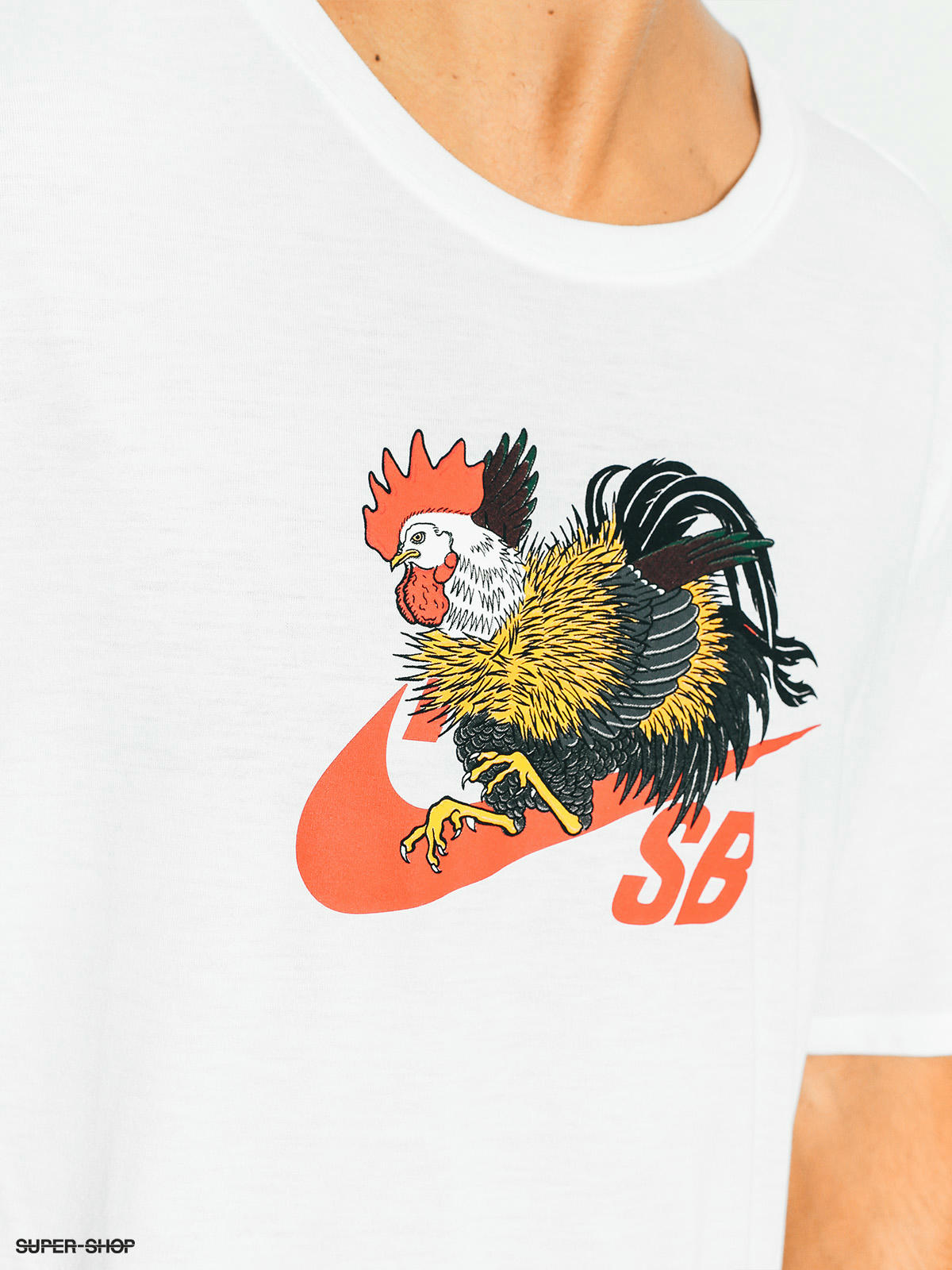 Nike SB T-shirt Nk Sb Dry Rooster (white)