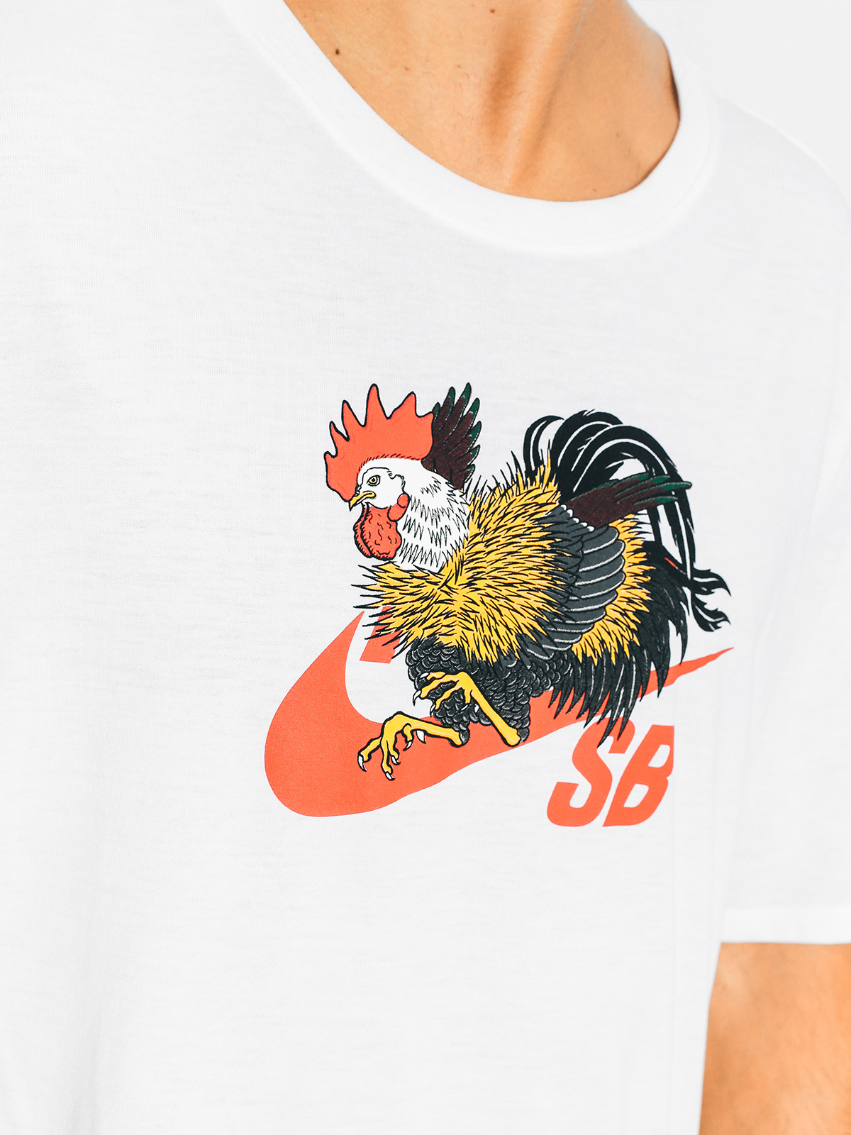 Nike SB T-shirt Nk Sb Dry Rooster white (white)